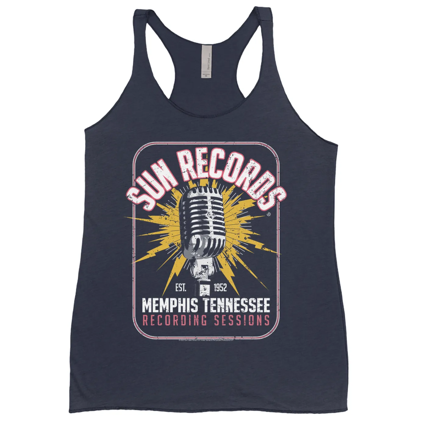 Sun Records Ladies' Tank Top | Memphis Tennessee Recording Sessions Sun Records Shirt