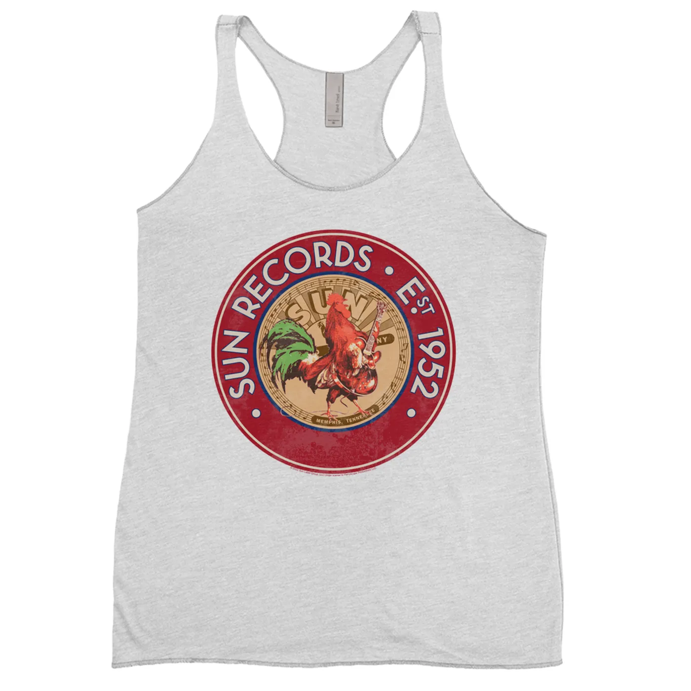 Sun Records Ladies' Tank Top | Red Rooster Est. 1952 Seal Sun Records Shirt