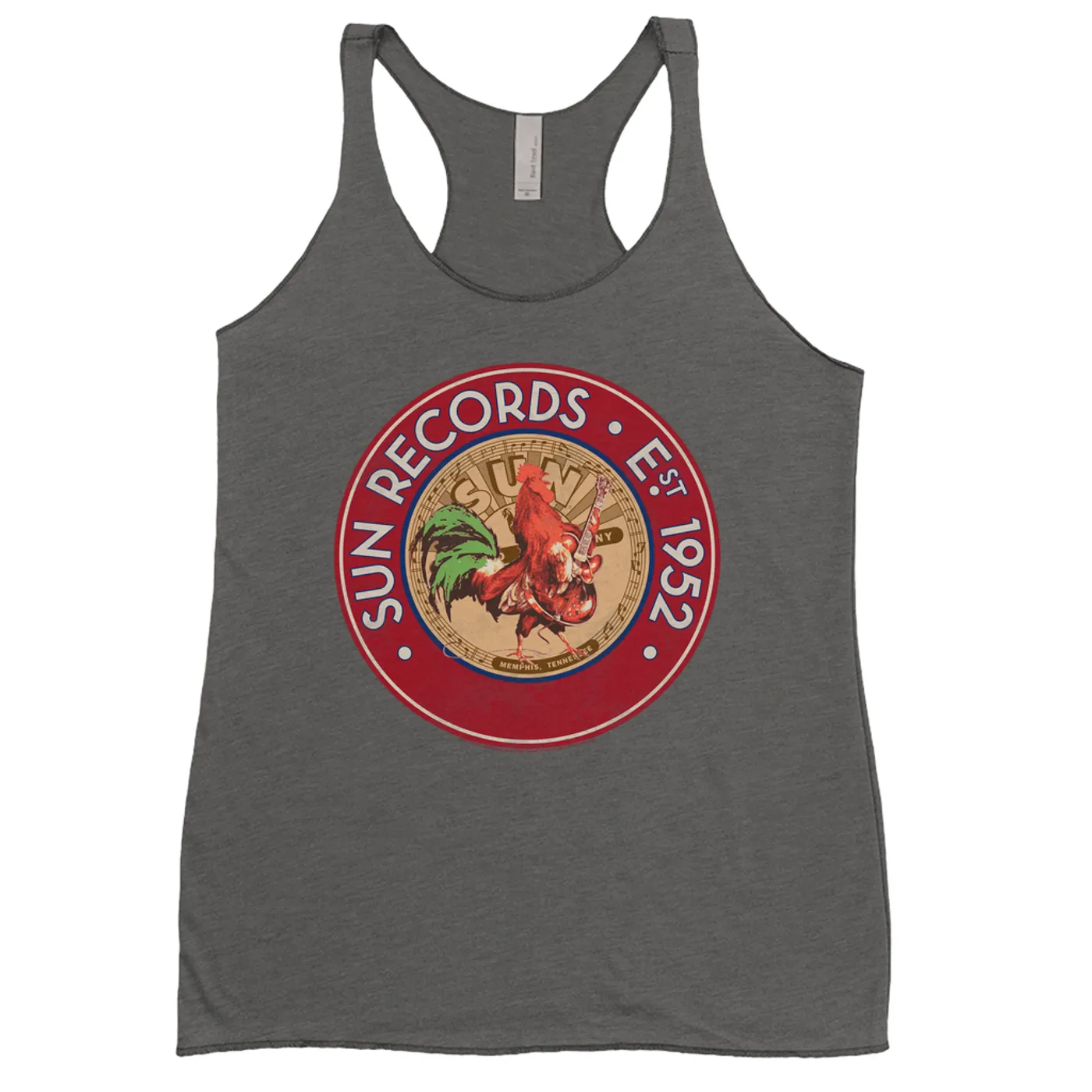 Sun Records Ladies' Tank Top | Red Rooster Est. 1952 Seal Sun Records Shirt
