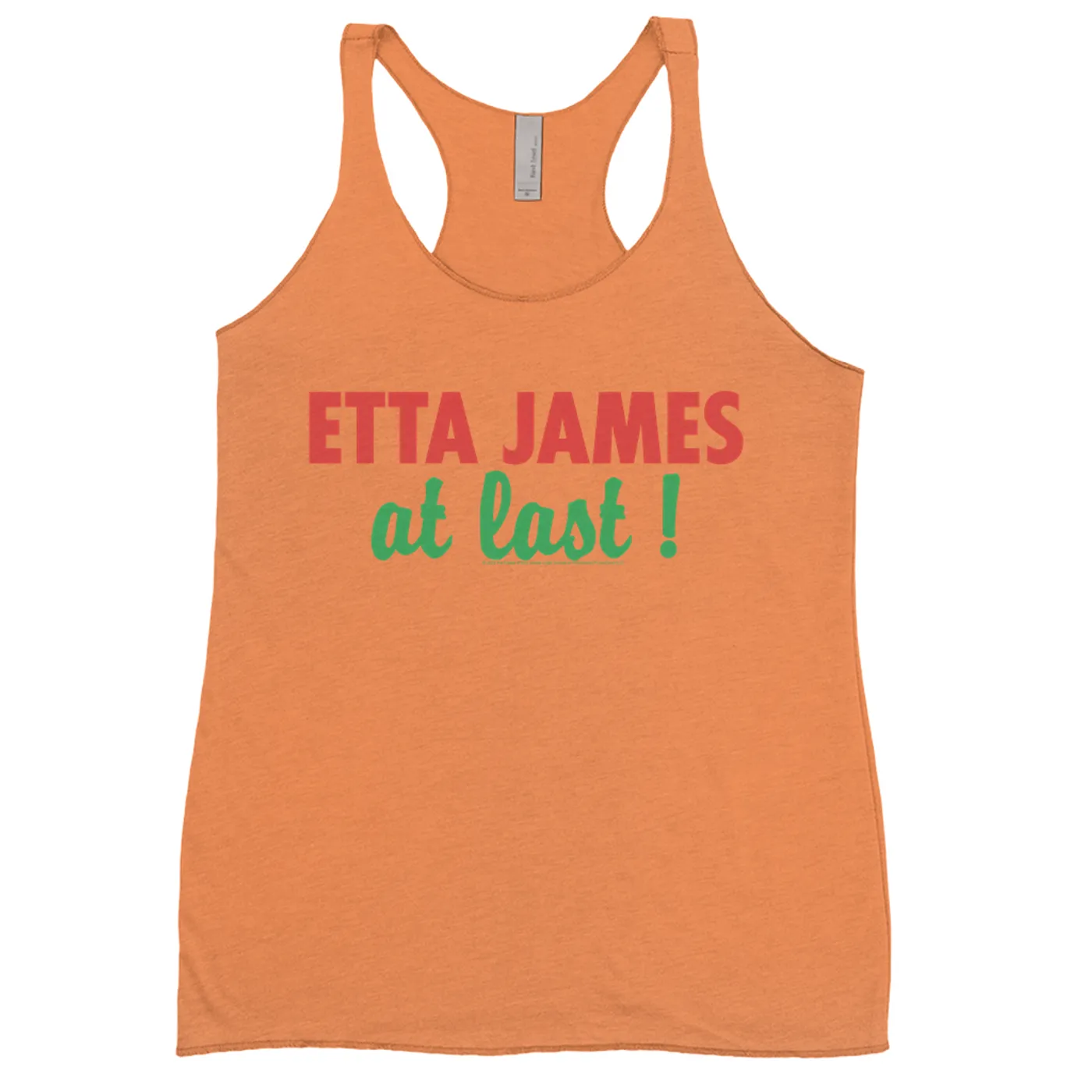 Etta James Ladies' Tank Top | At Last Album Logo Etta James Shirt