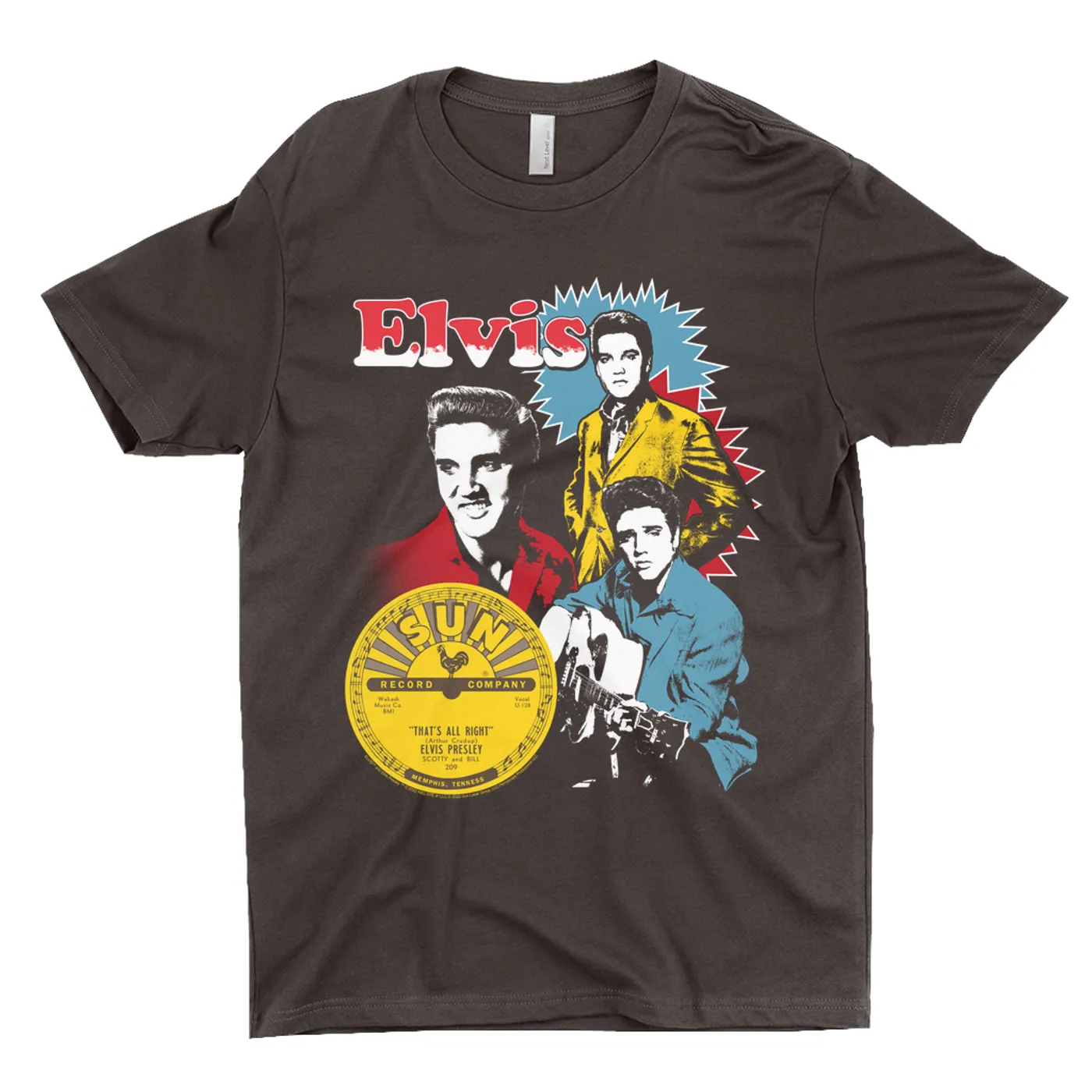 Elvis Presley T-Shirt | That's All Right Photo Collage Elvis Presley Shirt