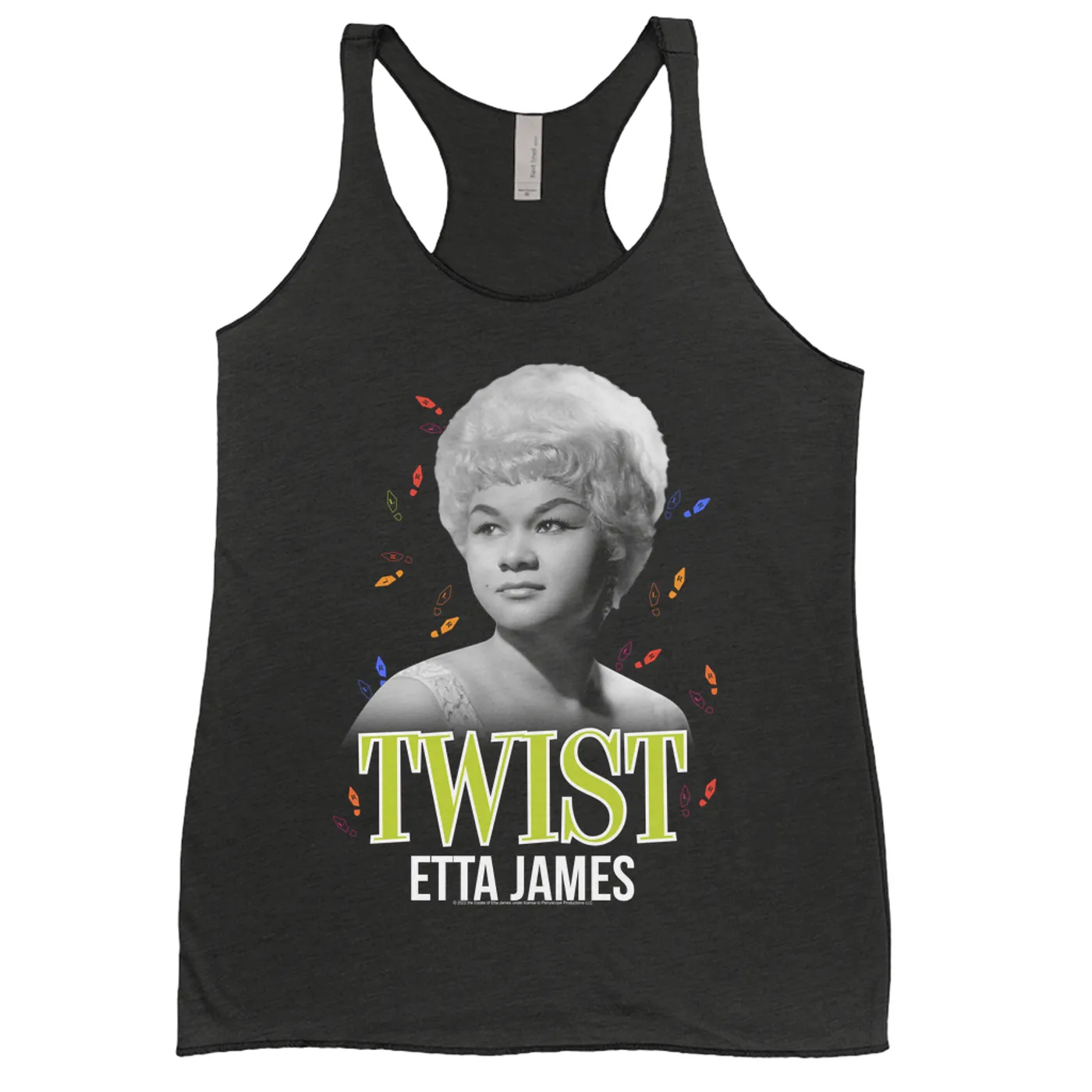 Etta James Ladies' Tank Top | Twist Album Design Etta James Shirt