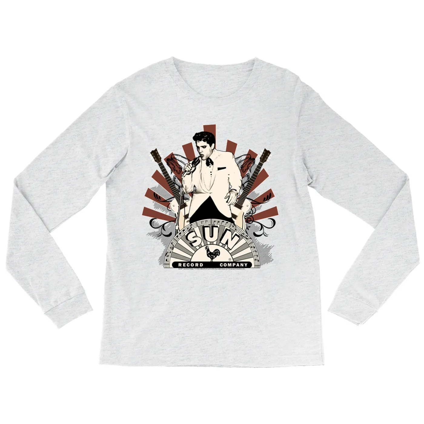 Elvis Presley Long Sleeve Shirt | Retro Performance Ellis Auditorium Elvis Presley Shirt