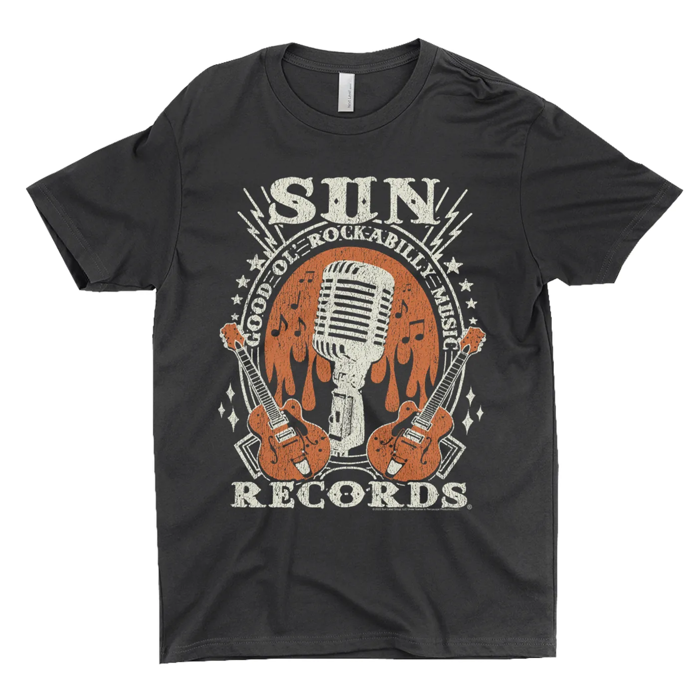 Sun Records T-Shirt | Good Ol' Rockabilly Music Distressed Sun Records Shirt