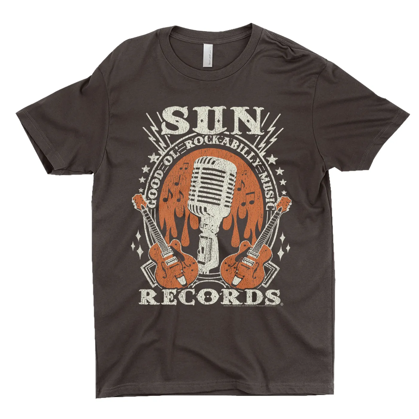 Sun Records T-Shirt | Good Ol' Rockabilly Music Distressed Sun Records Shirt