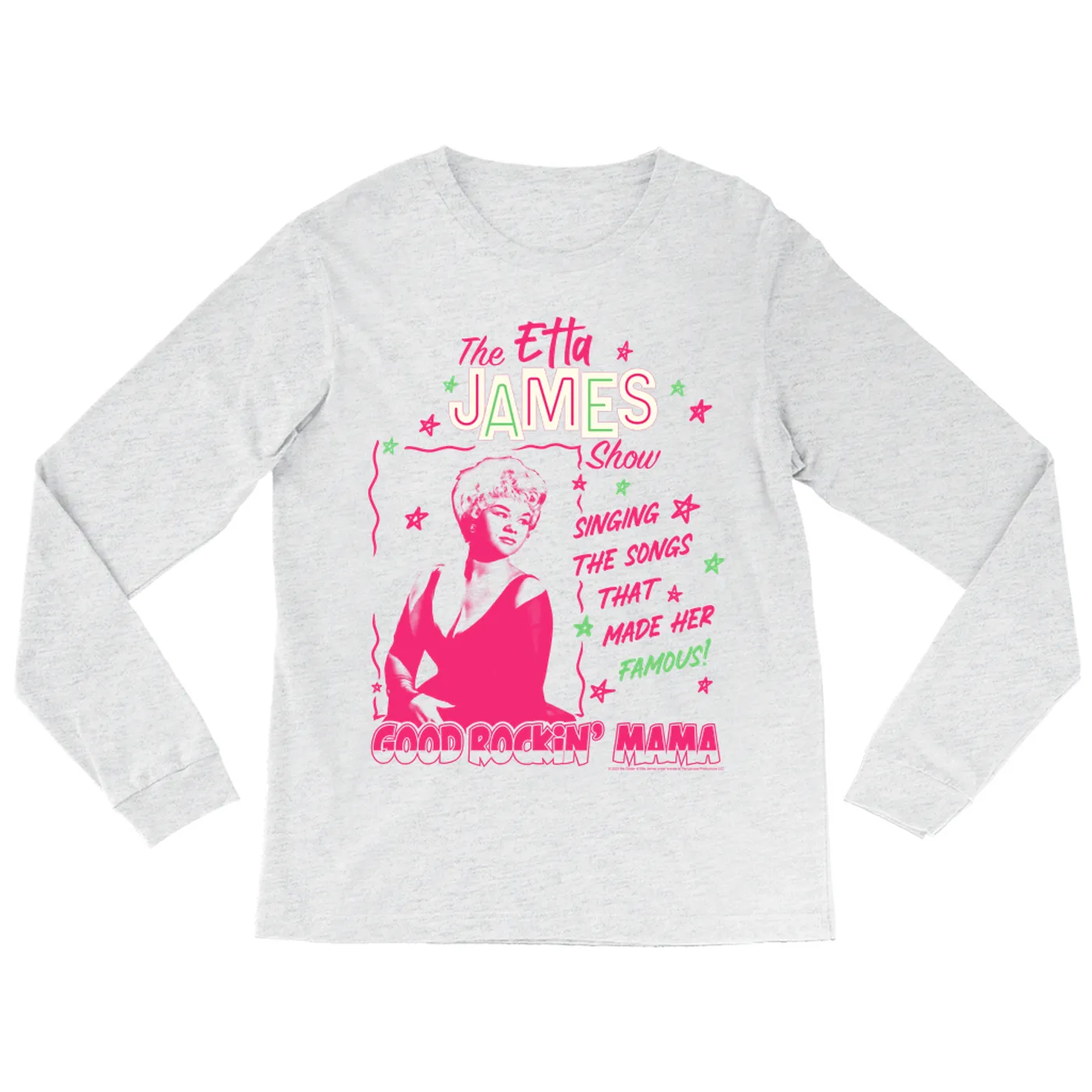 Etta James Long Sleeve Shirt | The Etta James Show 1965 Etta James Shirt