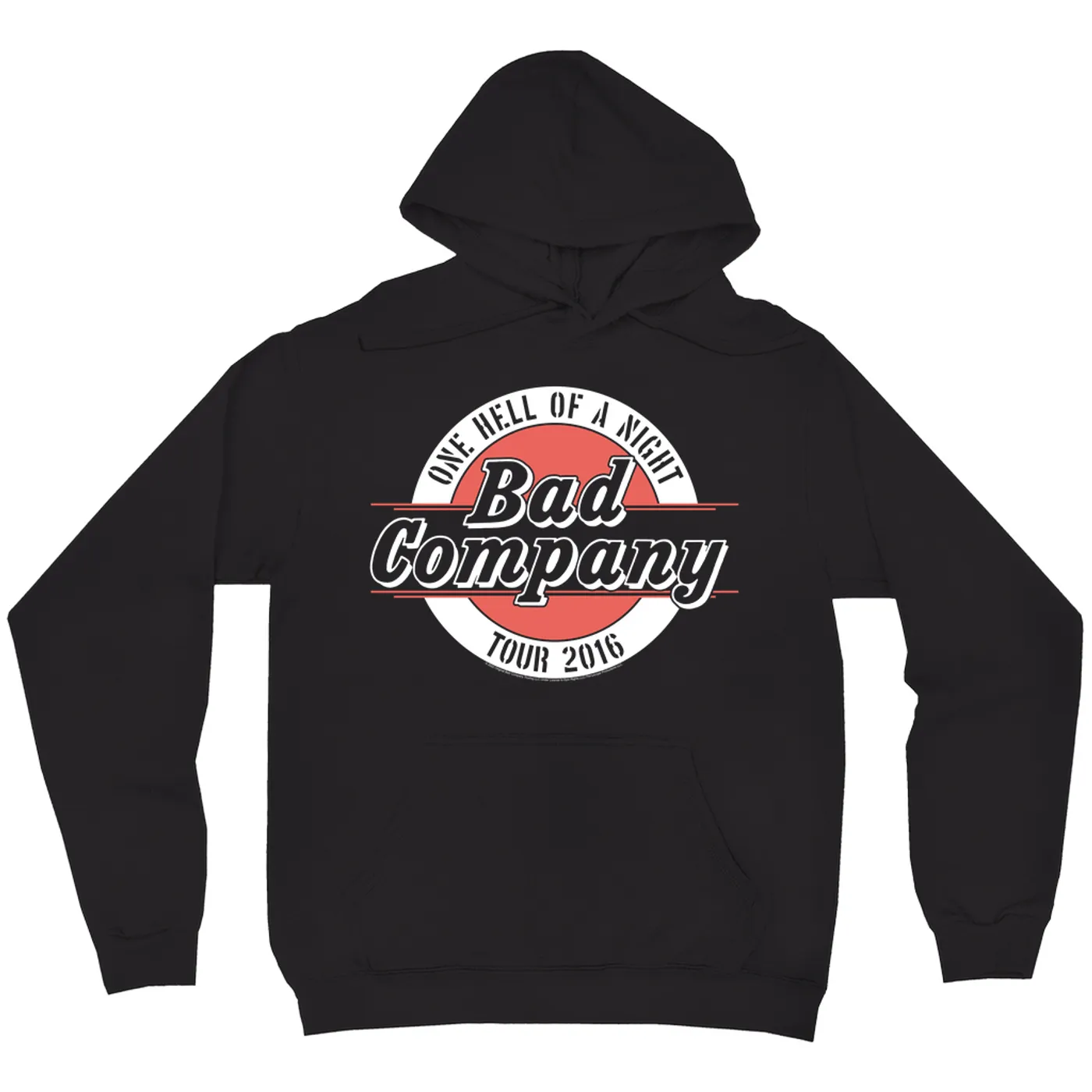 Bad Company Hoodie | One Hell Of A Night 2016 Tour Bad Company Hoodie