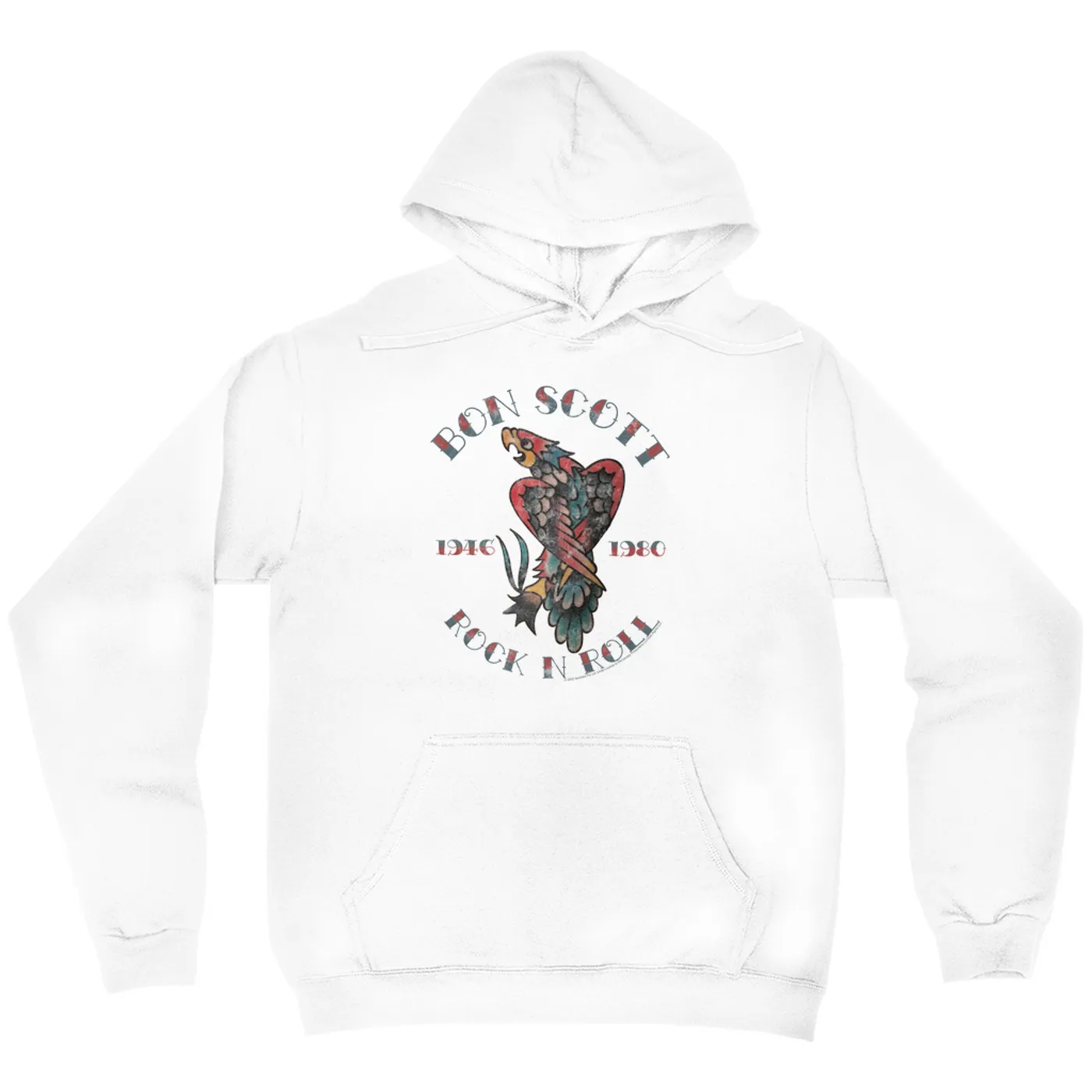 Bon Scott Hoodie | Eagle Tattoo Bon Scott Hoodie