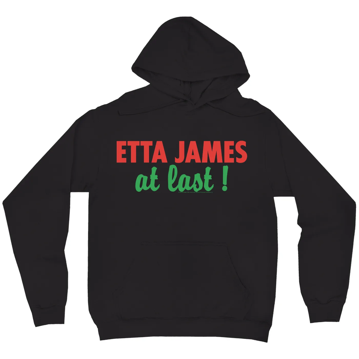Etta James Hoodie | At Last Album Logo Etta James Hoodie
