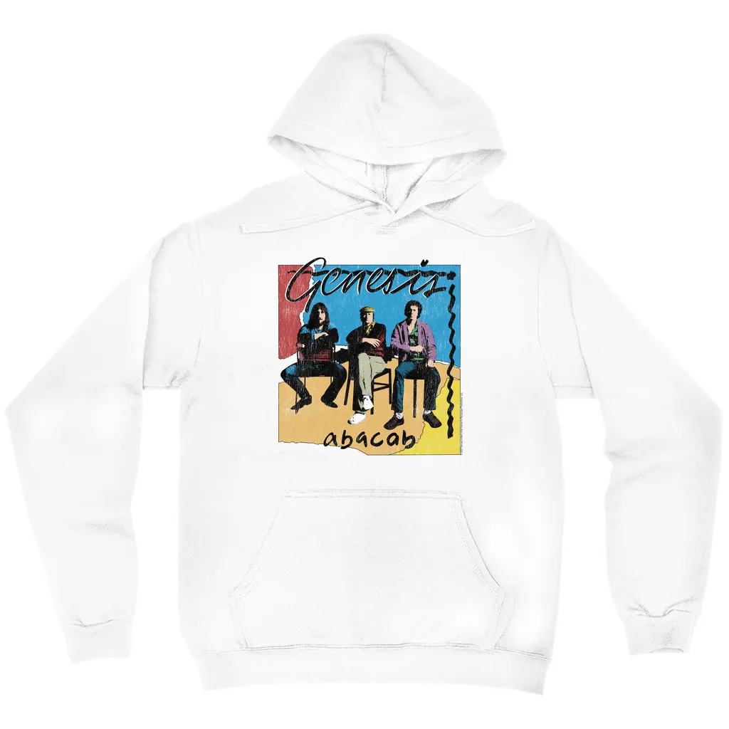 Hoodie | Abacab Album Retro Image DIstressed Hoodie