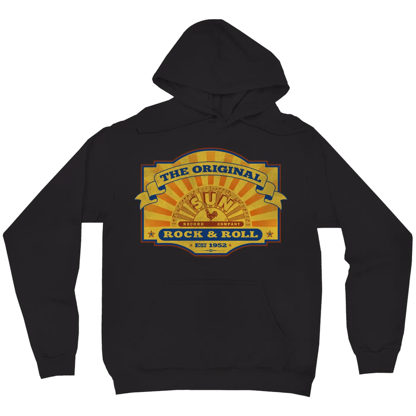Sun Records Hoodie | The Original Est. 1952 Distressed Sun Records Hoodie
