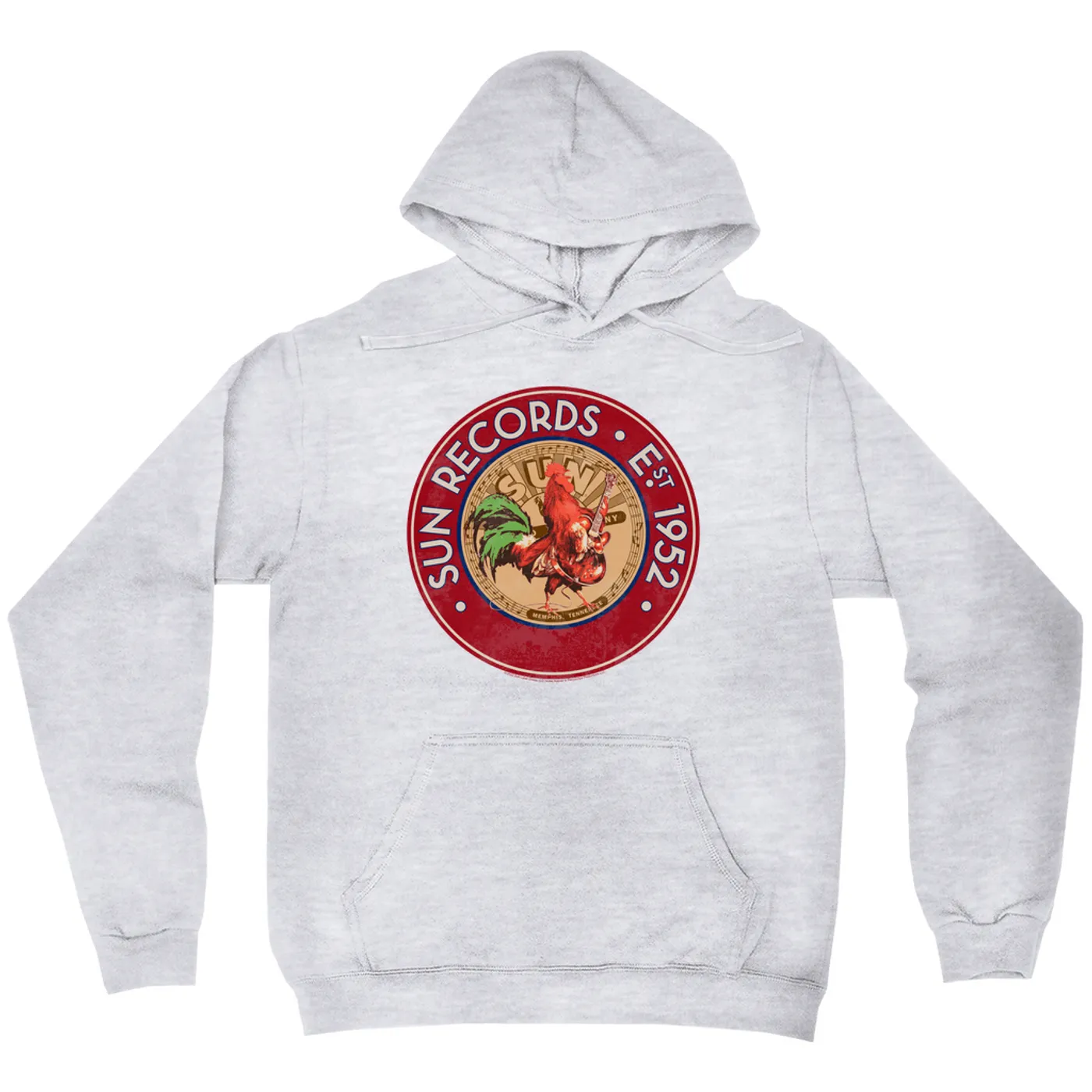 Sun Records Hoodie | Red Rooster Est. 1952 Seal Sun Records Hoodie