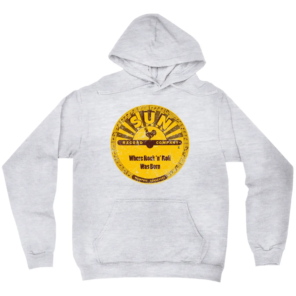 Hoodie | Where Rock N' Roll Was Born Label Distressed Hoodie