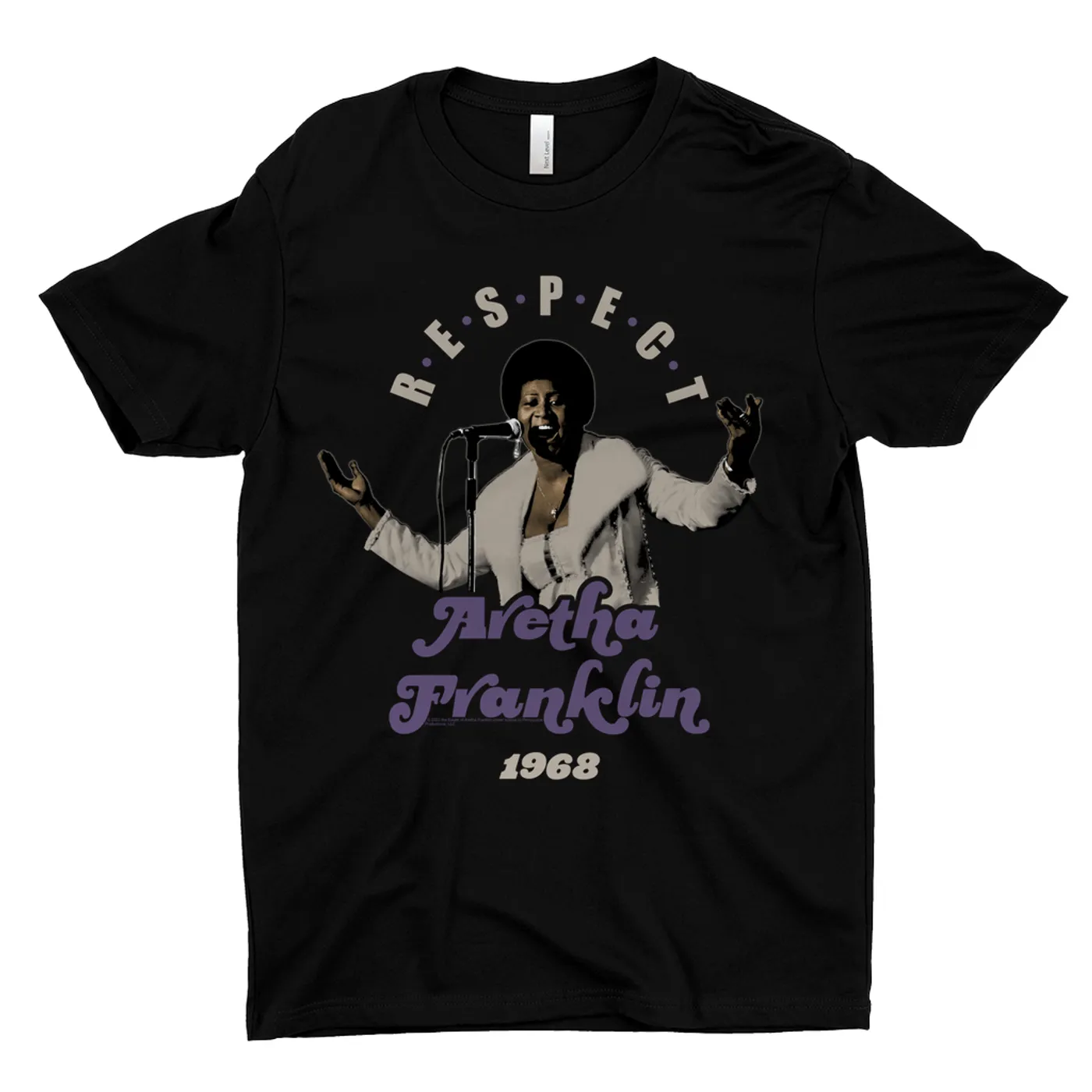 Aretha Franklin T-Shirt | Respect On Stage 1968 Aretha Franklin Shirt