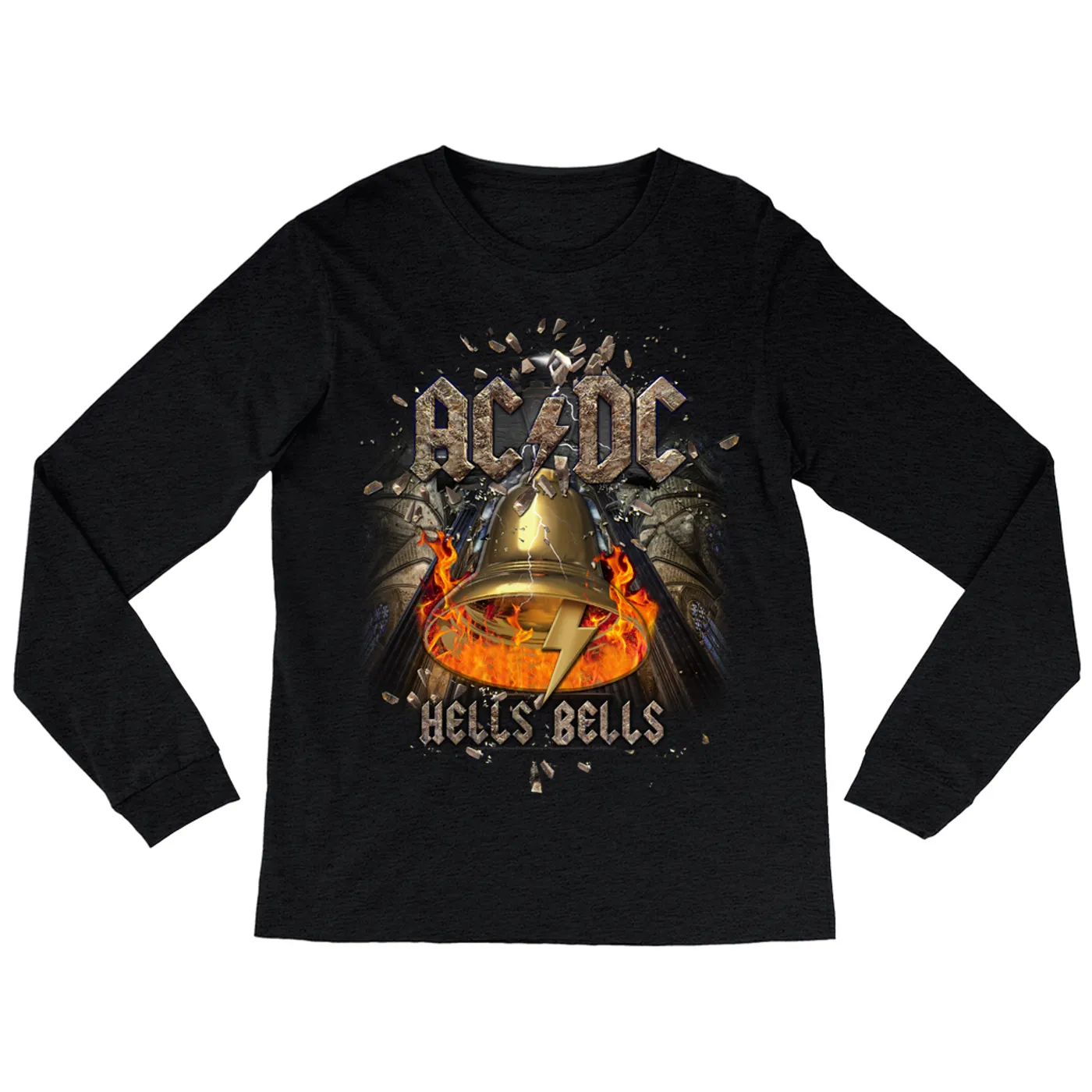 AC/DC Long Sleeve Shirt | Hells Bells Adelaide ACDC Shirt