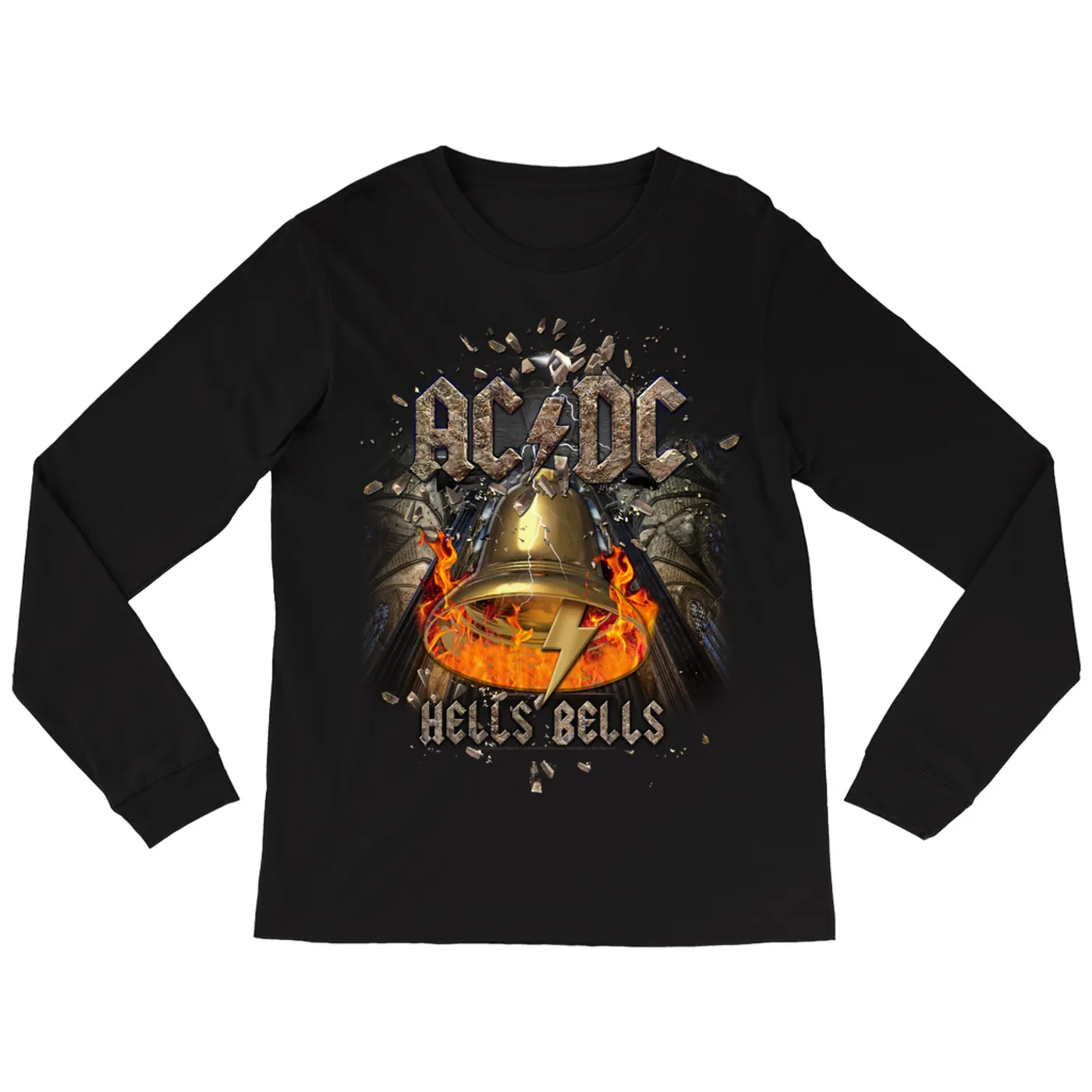 AC/DC Long Sleeve Shirt | Hells Bells Adelaide ACDC Shirt