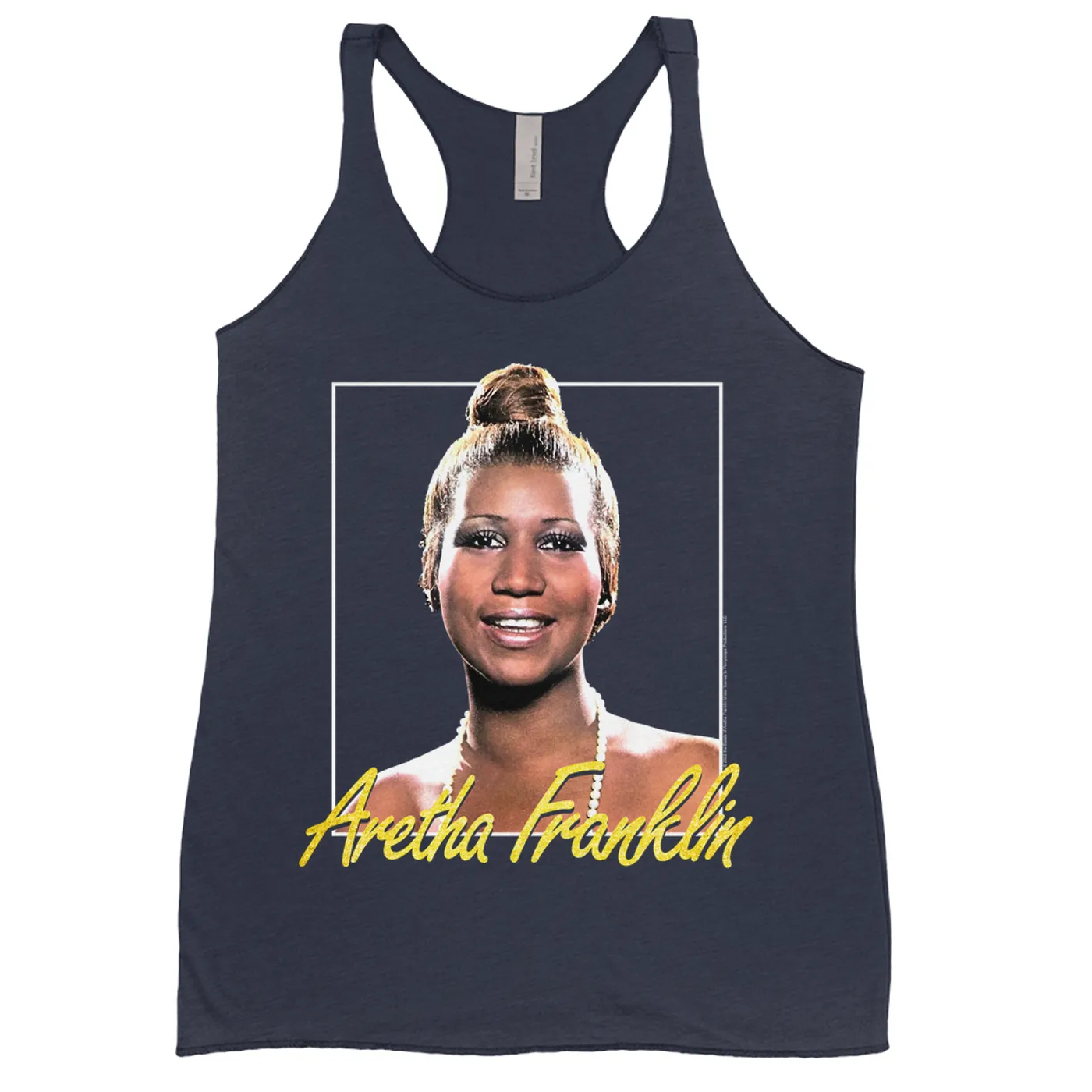 Aretha Franklin Ladies' Tank Top | Sweet Passion Album Aretha Franklin Shirt