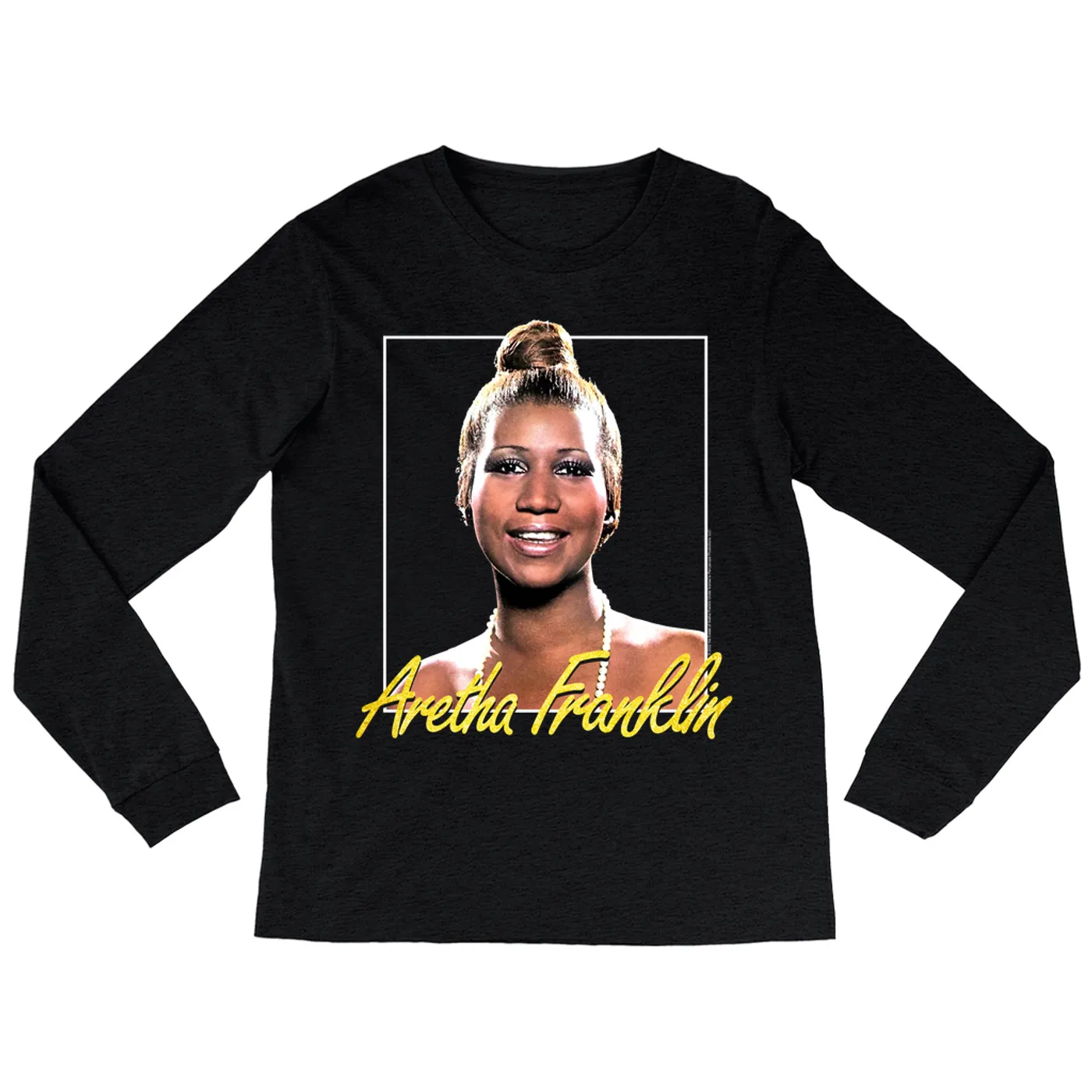 Aretha Franklin Long Sleeve Shirt | Sweet Passion Album Aretha Franklin Shirt
