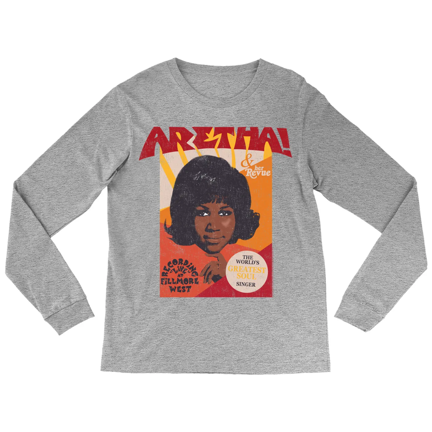 Aretha Franklin Long Sleeve Shirt | The World's Greatest Soul Singer Aretha Franklin Shirt