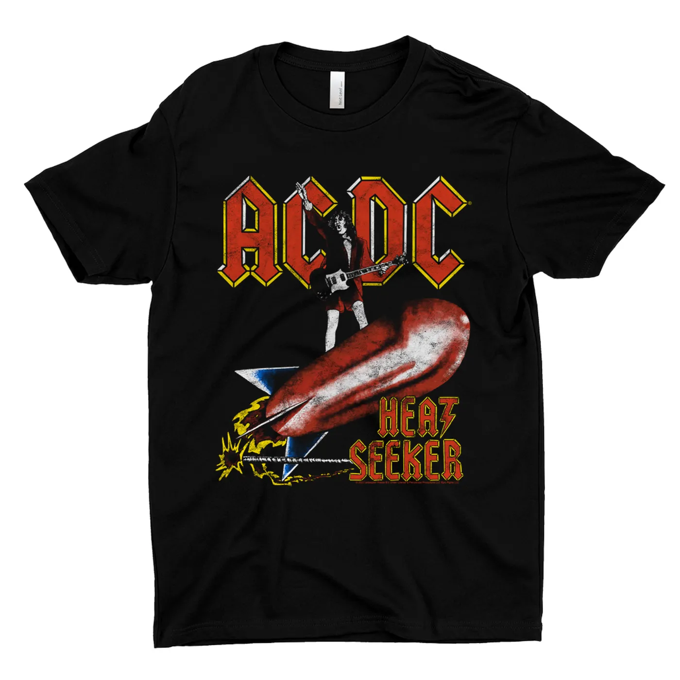 AC/DC T-Shirt | Heat Seeker Album Design ACDC Shirt