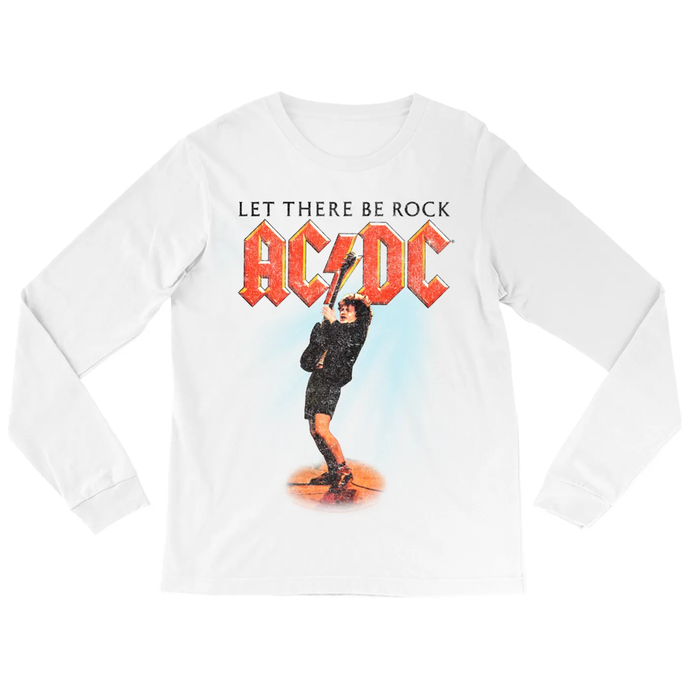 AC/DC Long Sleeve Shirt | Let There Be Rock Album Cover Design ACDC Shirt
