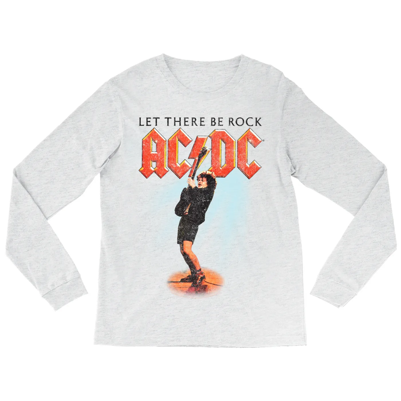 AC/DC Long Sleeve Shirt | Let There Be Rock Album Cover Design ACDC Shirt