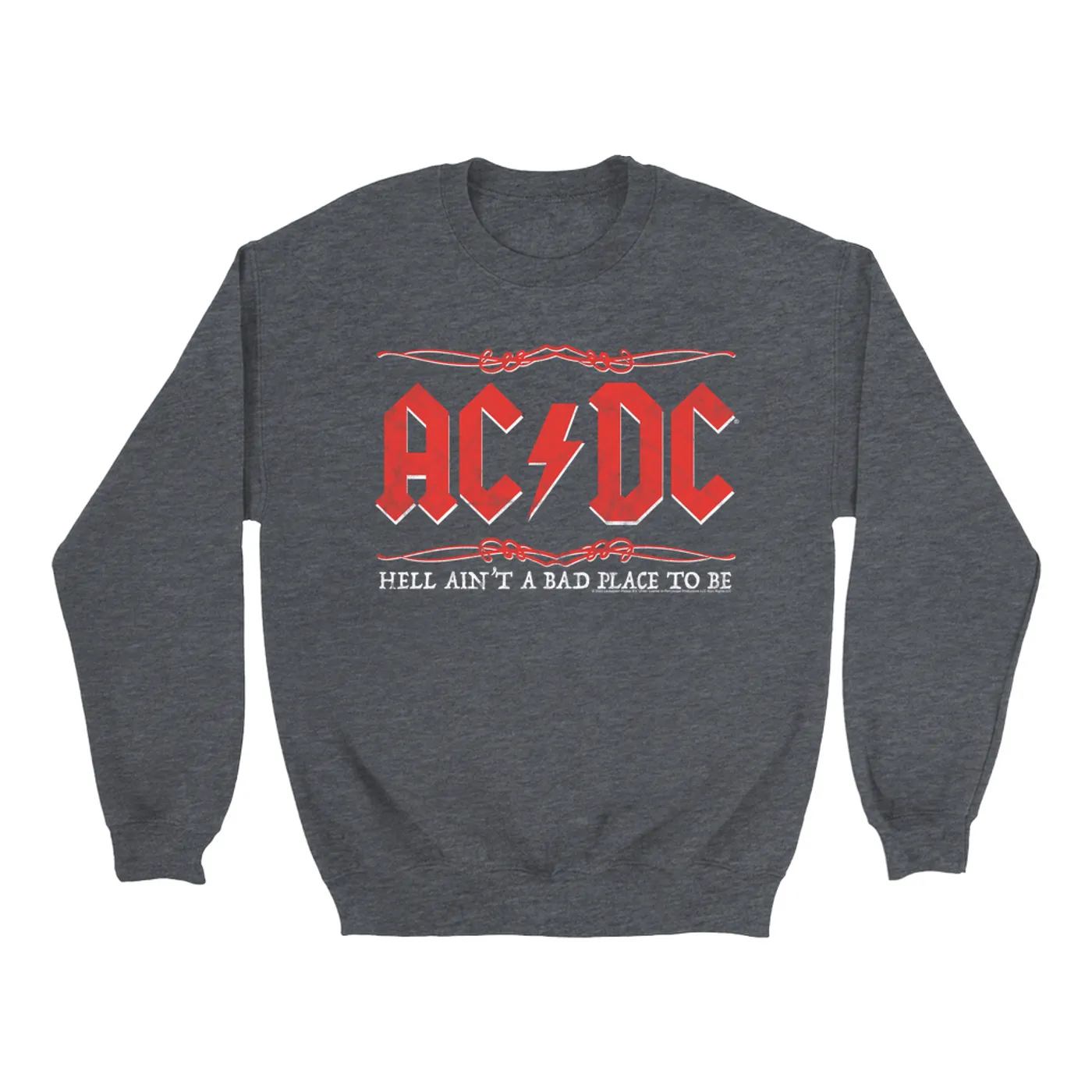 AC/DC Sweatshirt | Hell Ain't A Bad Place To Be ACDC Sweatshirt