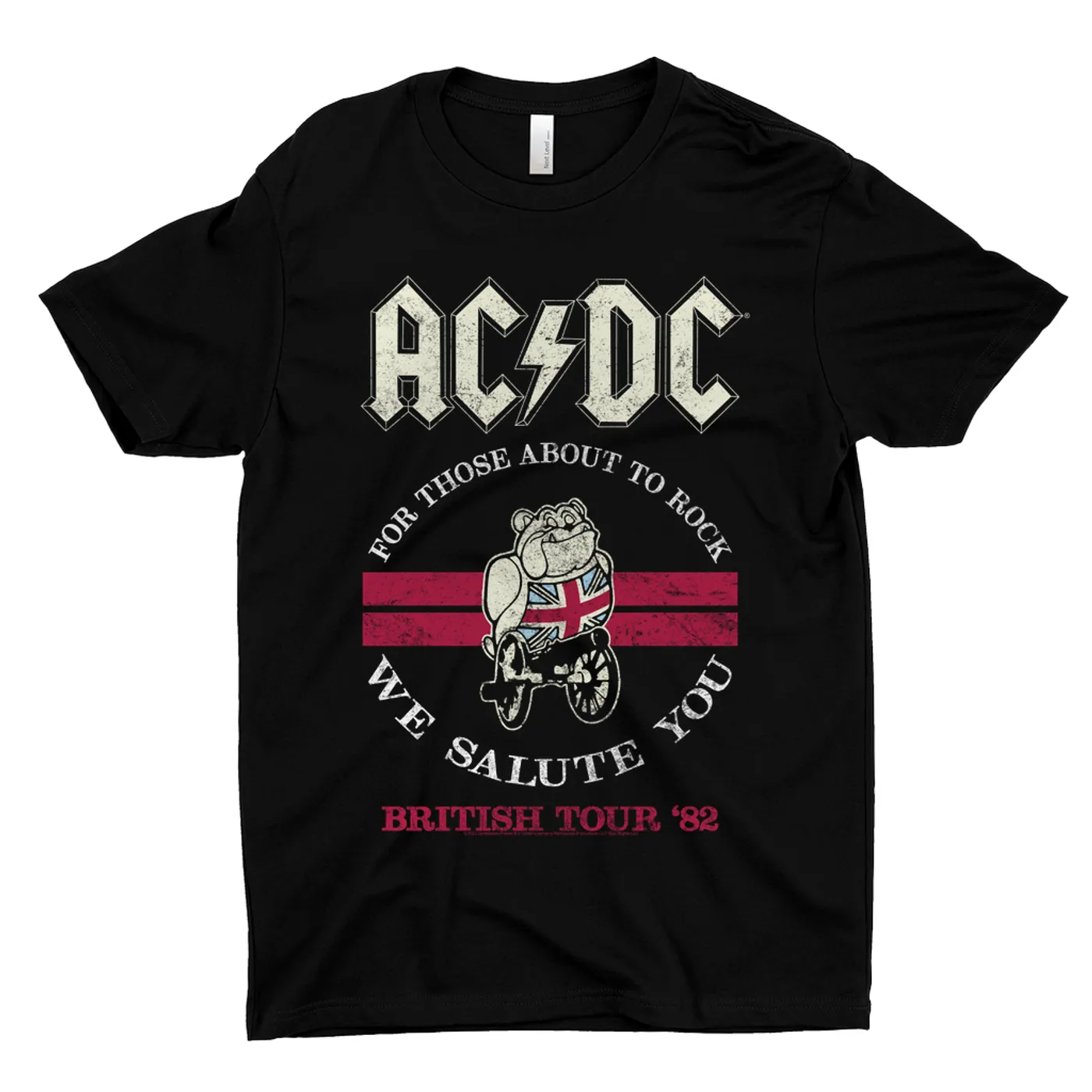 AC/DC T-Shirt | British Tour '82 ACDC Shirt