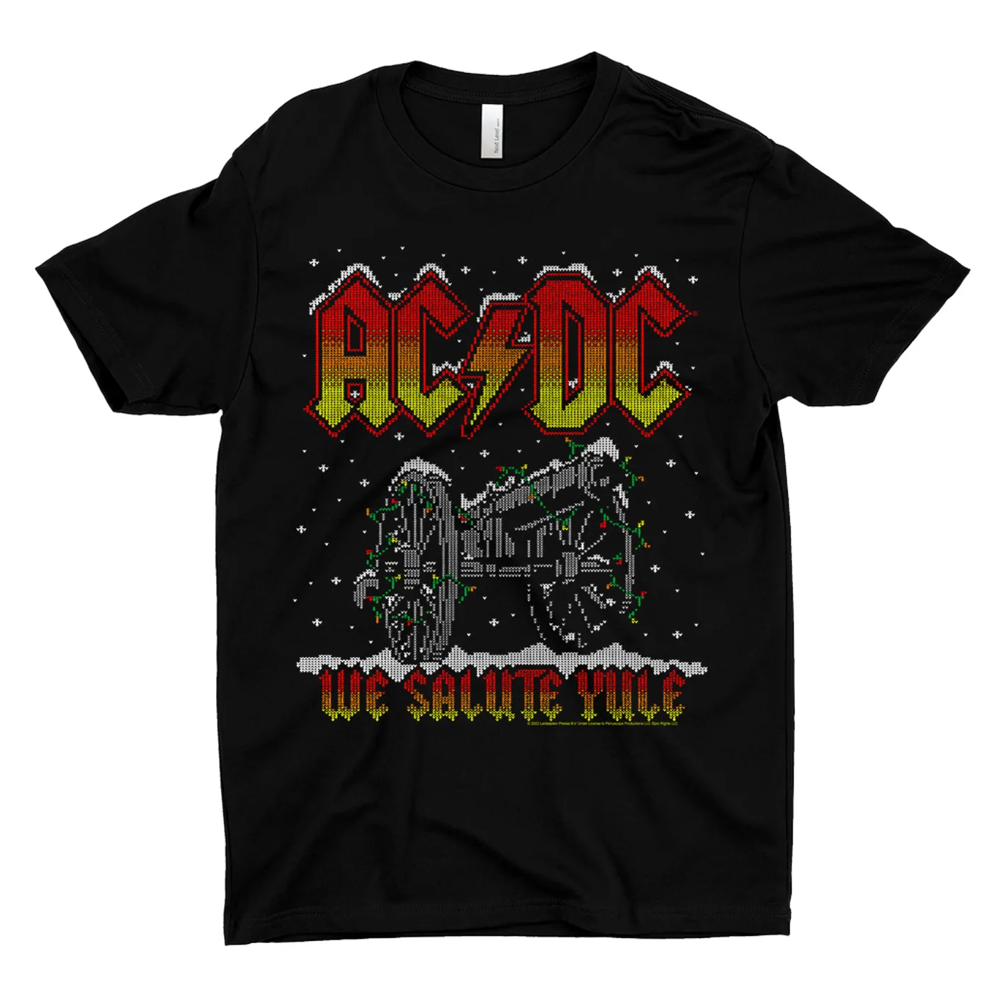 AC/DC T-Shirt | We Salute Yule ACDC Shirt