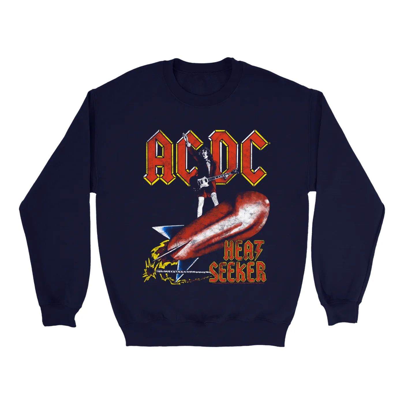 AC/DC Sweatshirt | Heat Seeker Album Design ACDC Sweatshirt