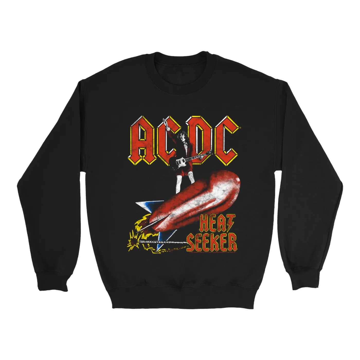 AC/DC Sweatshirt | Heat Seeker Album Design ACDC Sweatshirt
