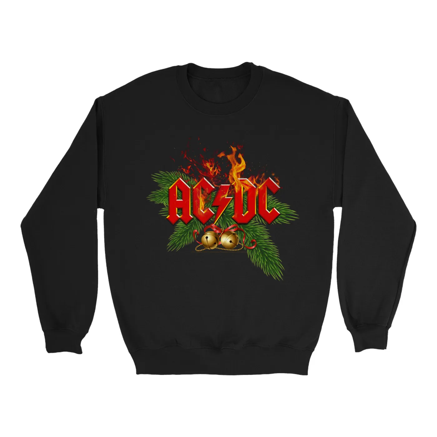 AC/DC Sweatshirt | A Very Lit Holiday ACDC Sweatshirt