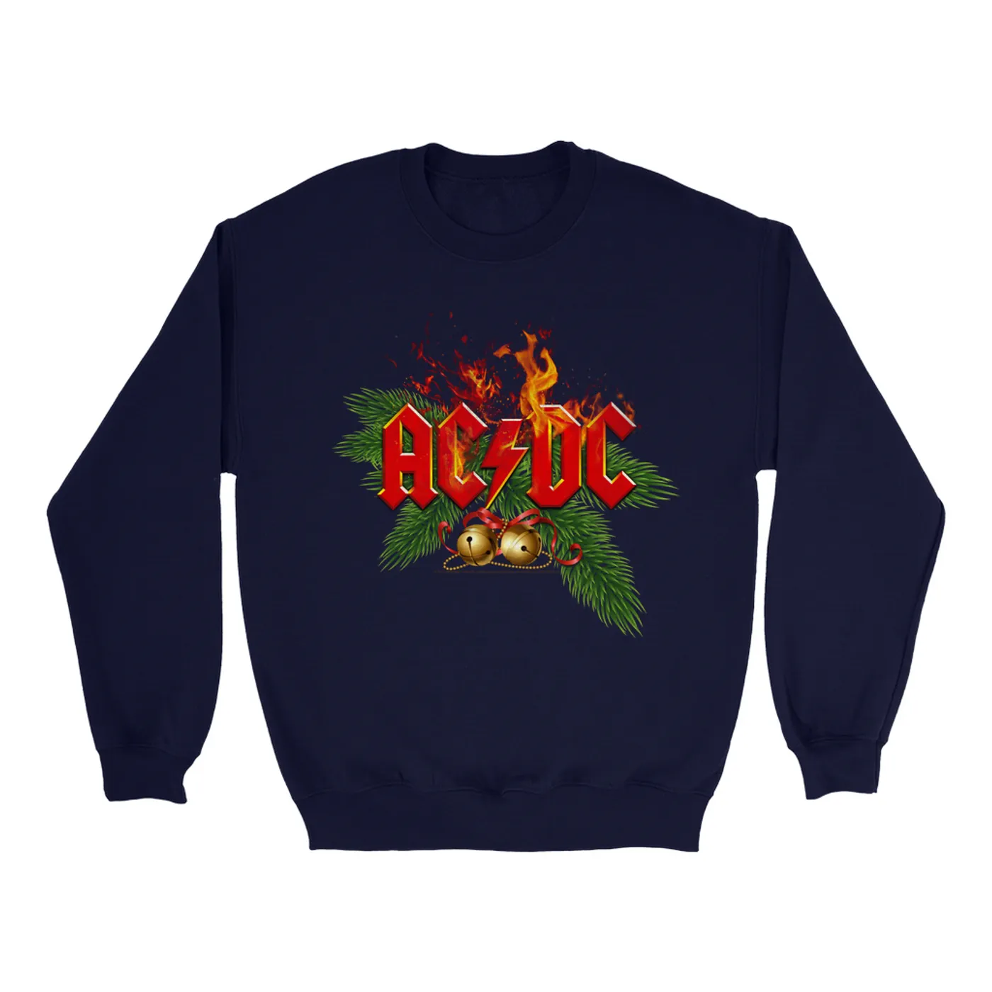 AC/DC Sweatshirt | A Very Lit Holiday ACDC Sweatshirt