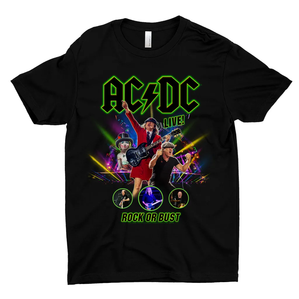 T-Shirt | Rock Or Bust LIVE! Shirt