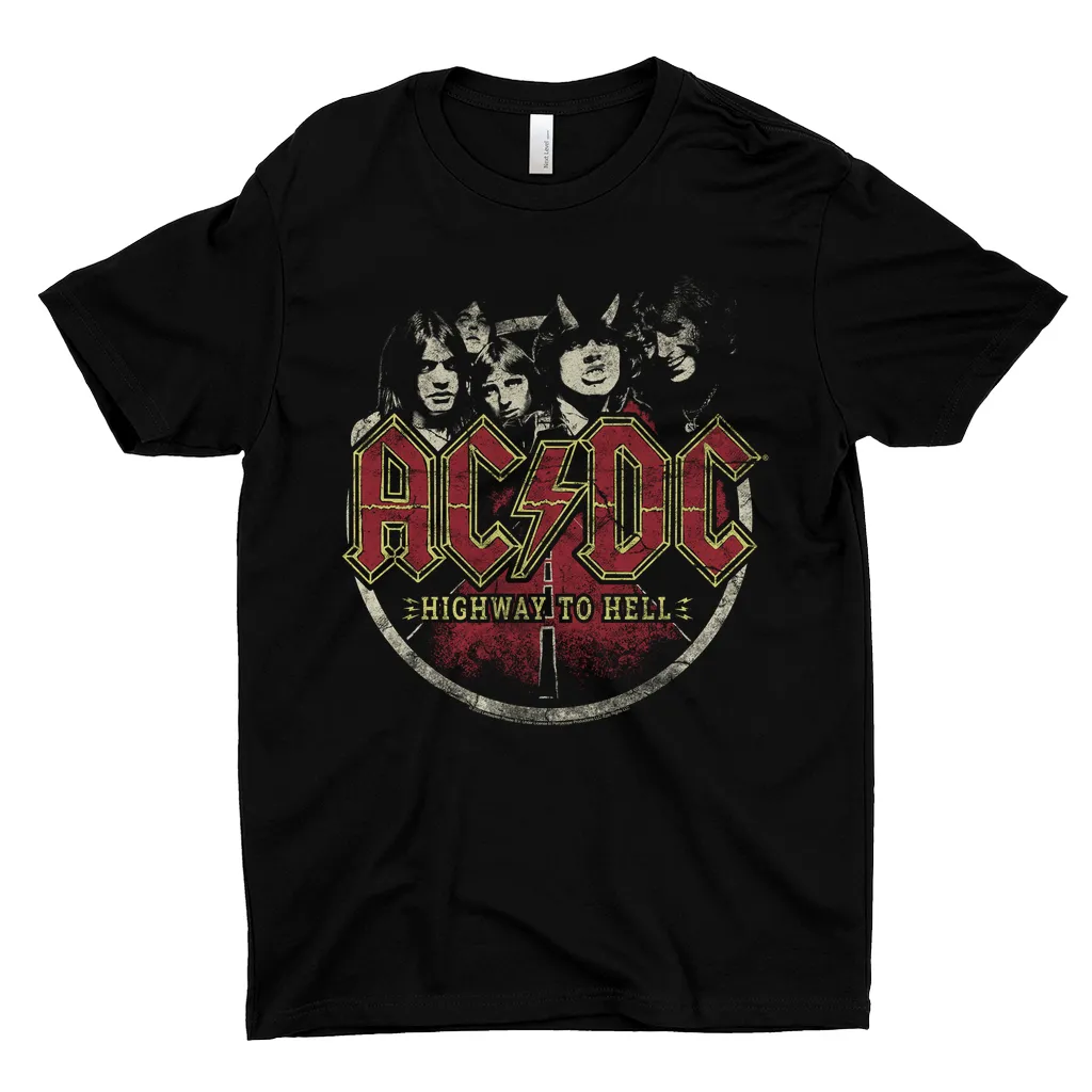 T-Shirt | Highway to Hell On The Road Distressed Shirt