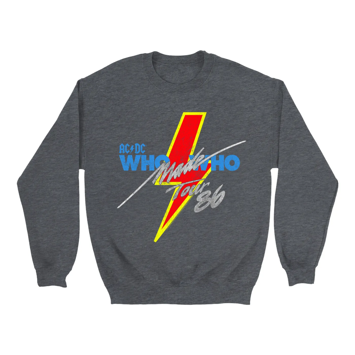 AC/DC Sweatshirt | Who Made Who Tour 1986 ACDC Sweatshirt