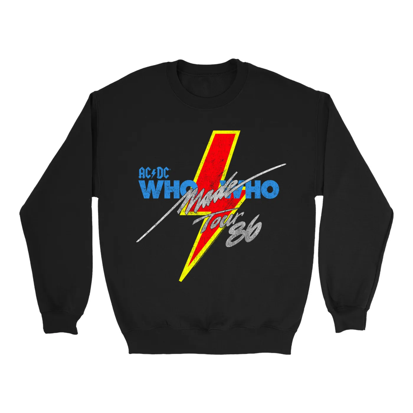 AC/DC Sweatshirt | Who Made Who Tour 1986 ACDC Sweatshirt