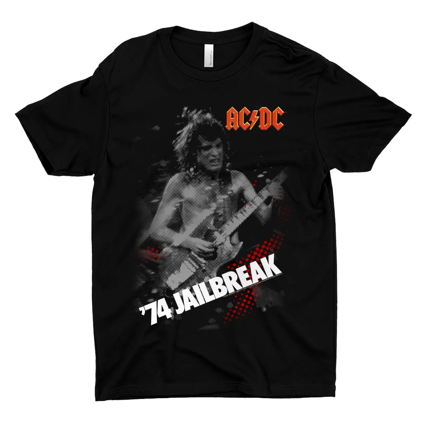 AC/DC T-Shirt | 74 Jailbreak Ben-Day Dots ACDC Shirt