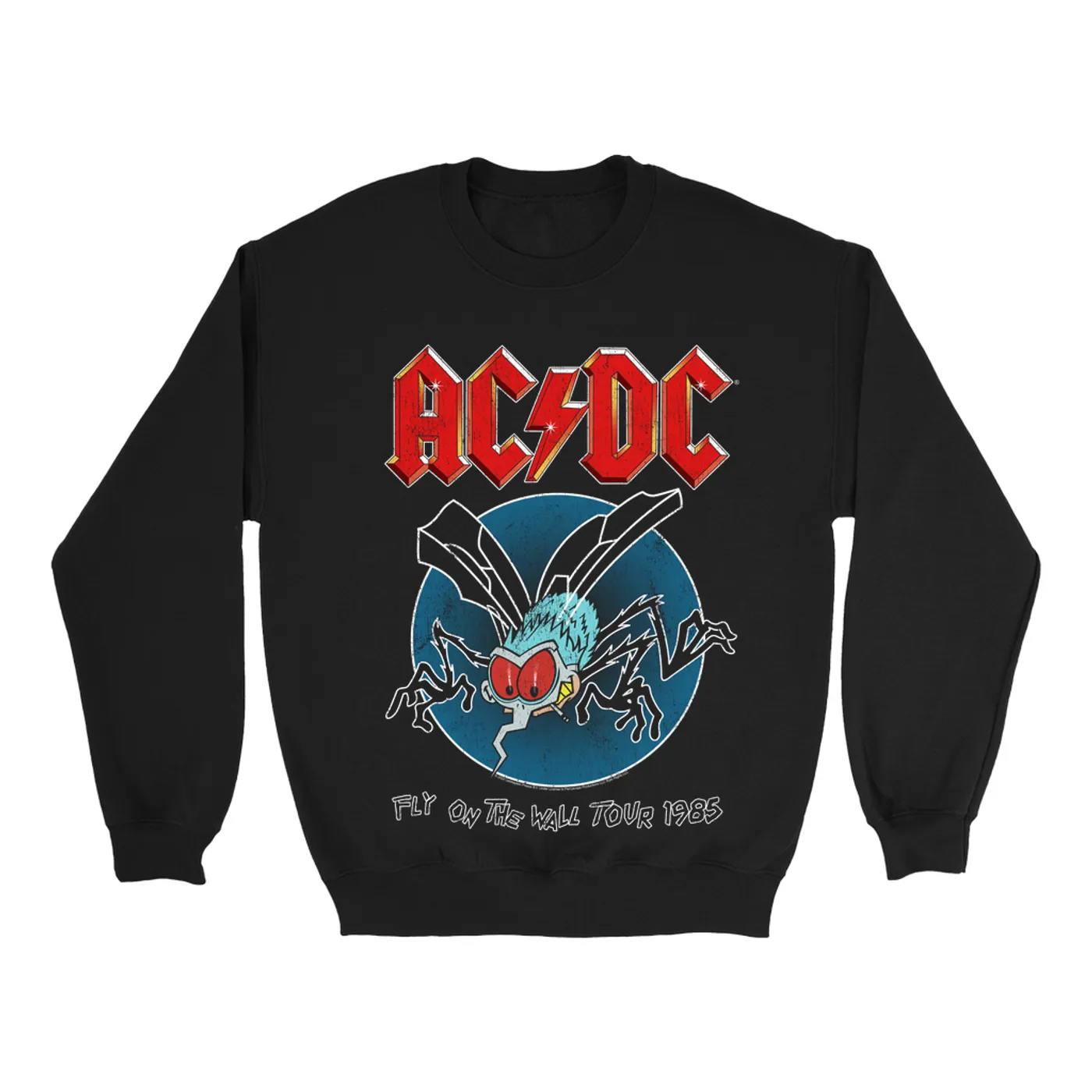 AC/DC Sweatshirt | 1985 Fly On The Wall Tour ACDC Sweatshirt