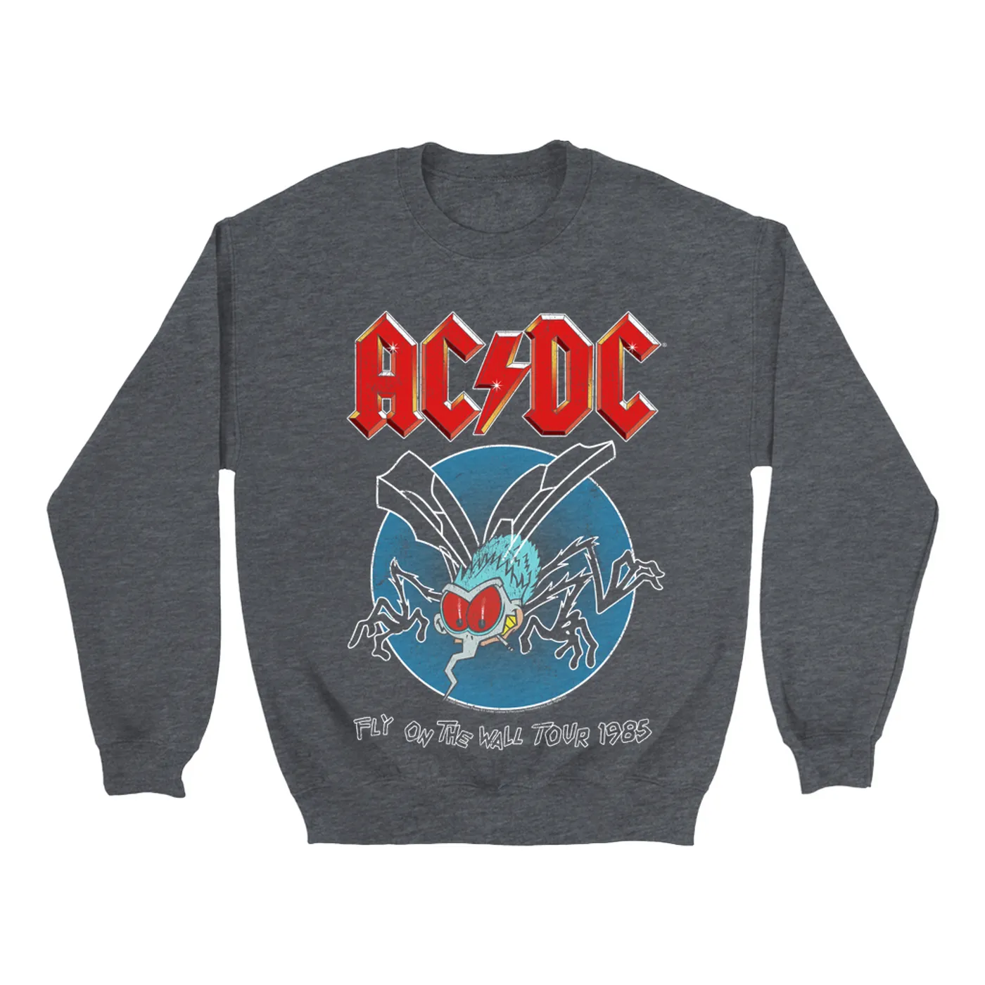 AC/DC Sweatshirt | 1985 Fly On The Wall Tour ACDC Sweatshirt