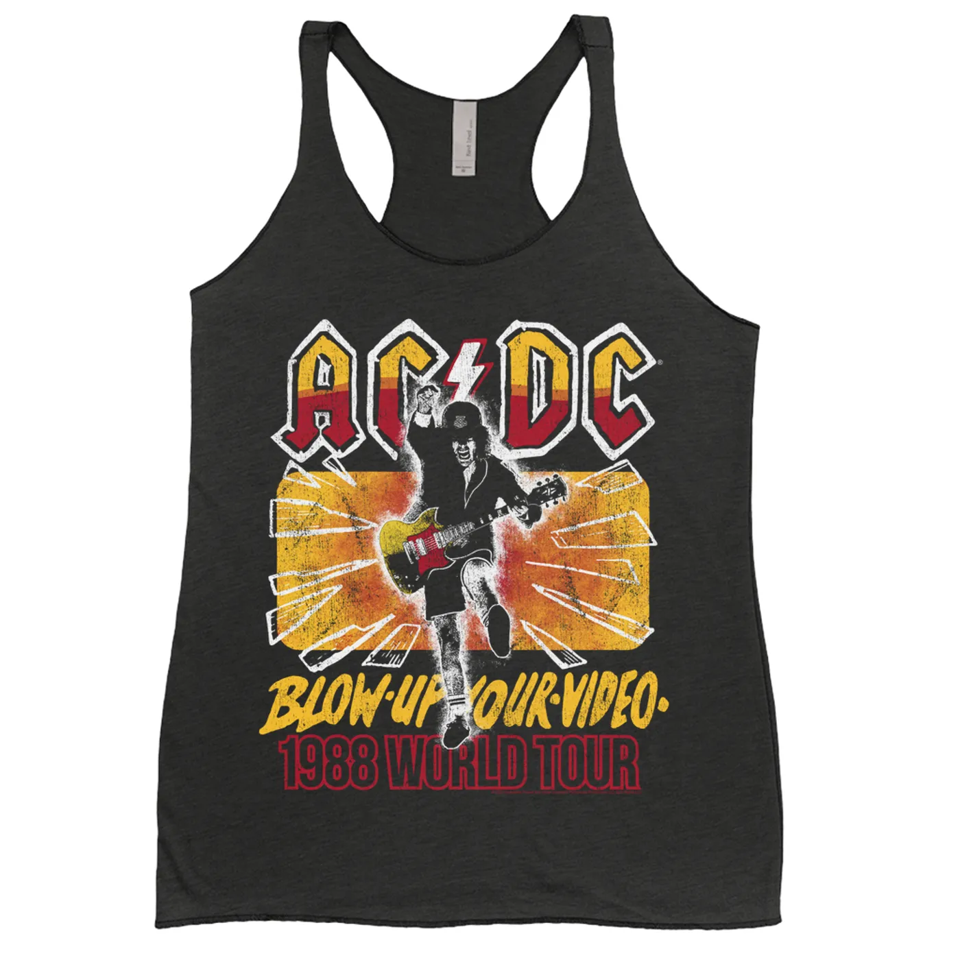 AC/DC Ladies' Tank Top | Blow Up Your Video 1988 World Tour ACDC Shirt