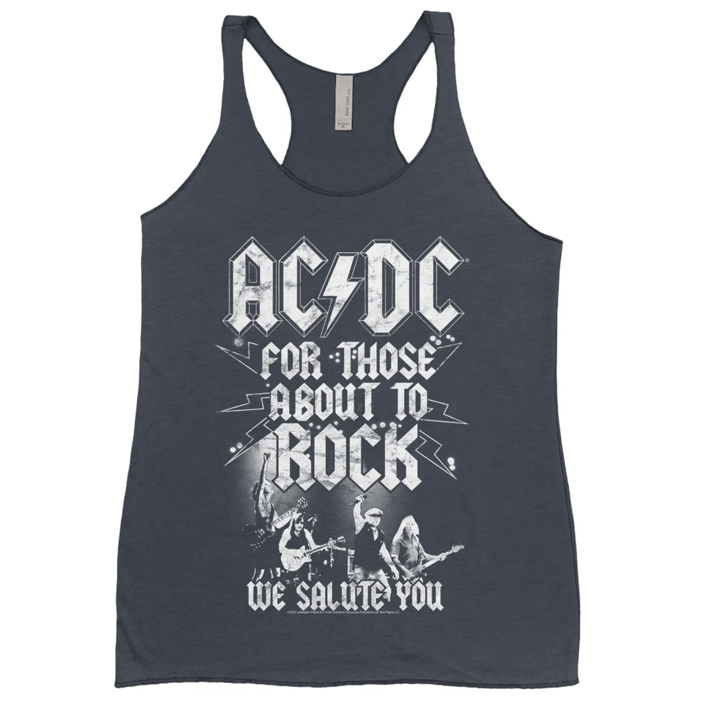AC/DC Ladies' Tank Top | For Those About To Rock LIVE ACDC Shirt