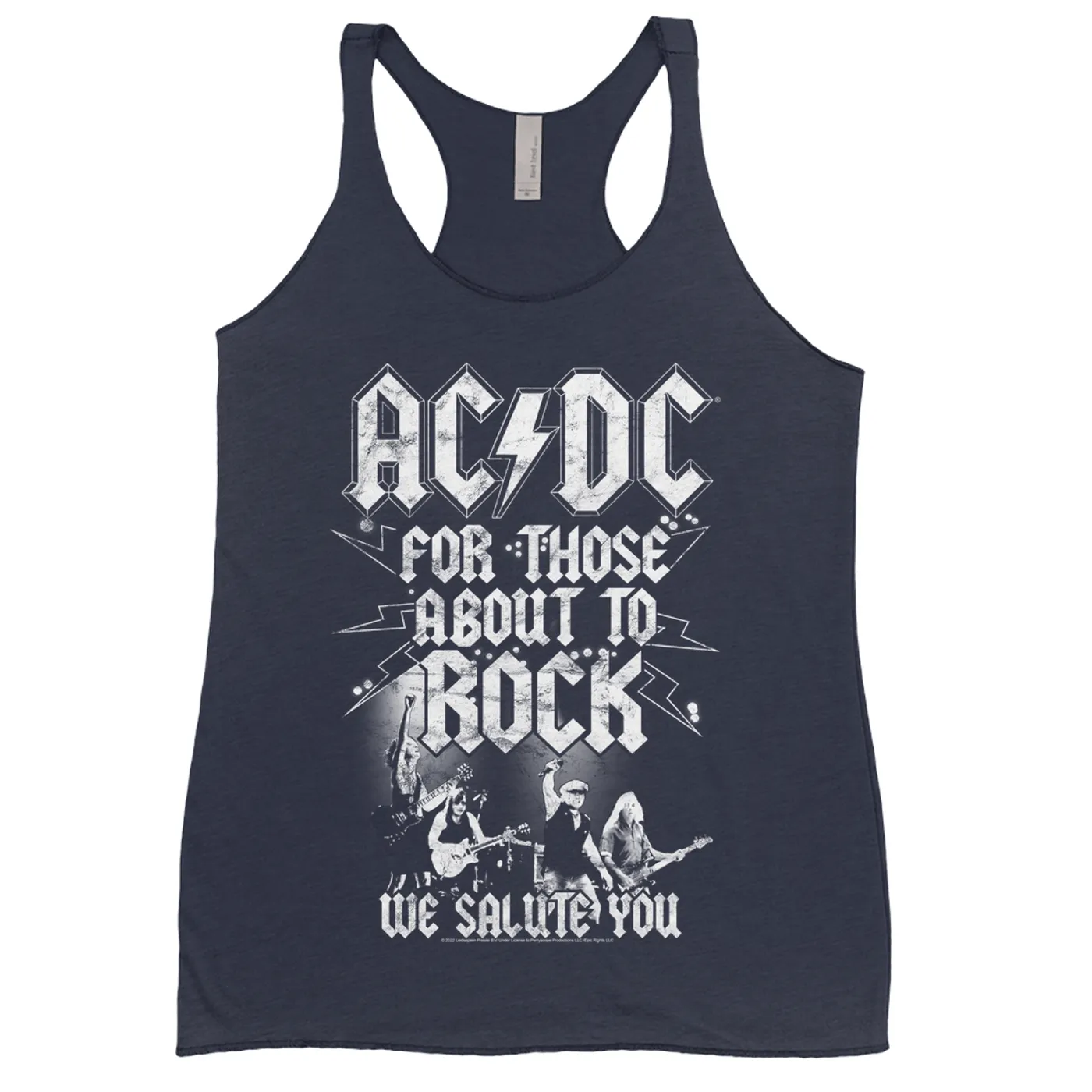 AC/DC Ladies' Tank Top | For Those About To Rock LIVE ACDC Shirt