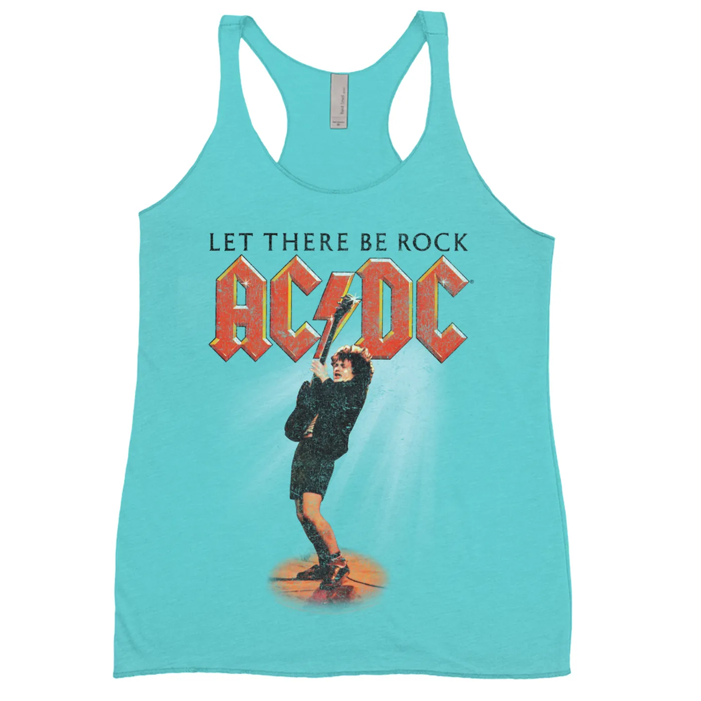 AC/DC Ladies' Tank Top | Let There Be Rock Album Cover Design ACDC Shirt