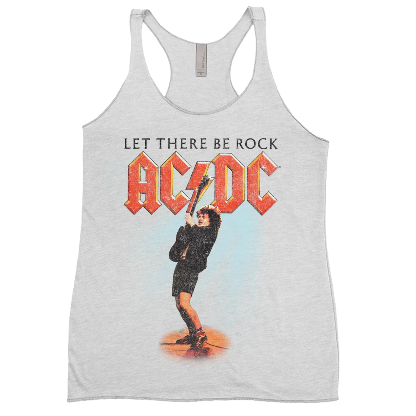 AC/DC Ladies' Tank Top | Let There Be Rock Album Cover Design ACDC Shirt