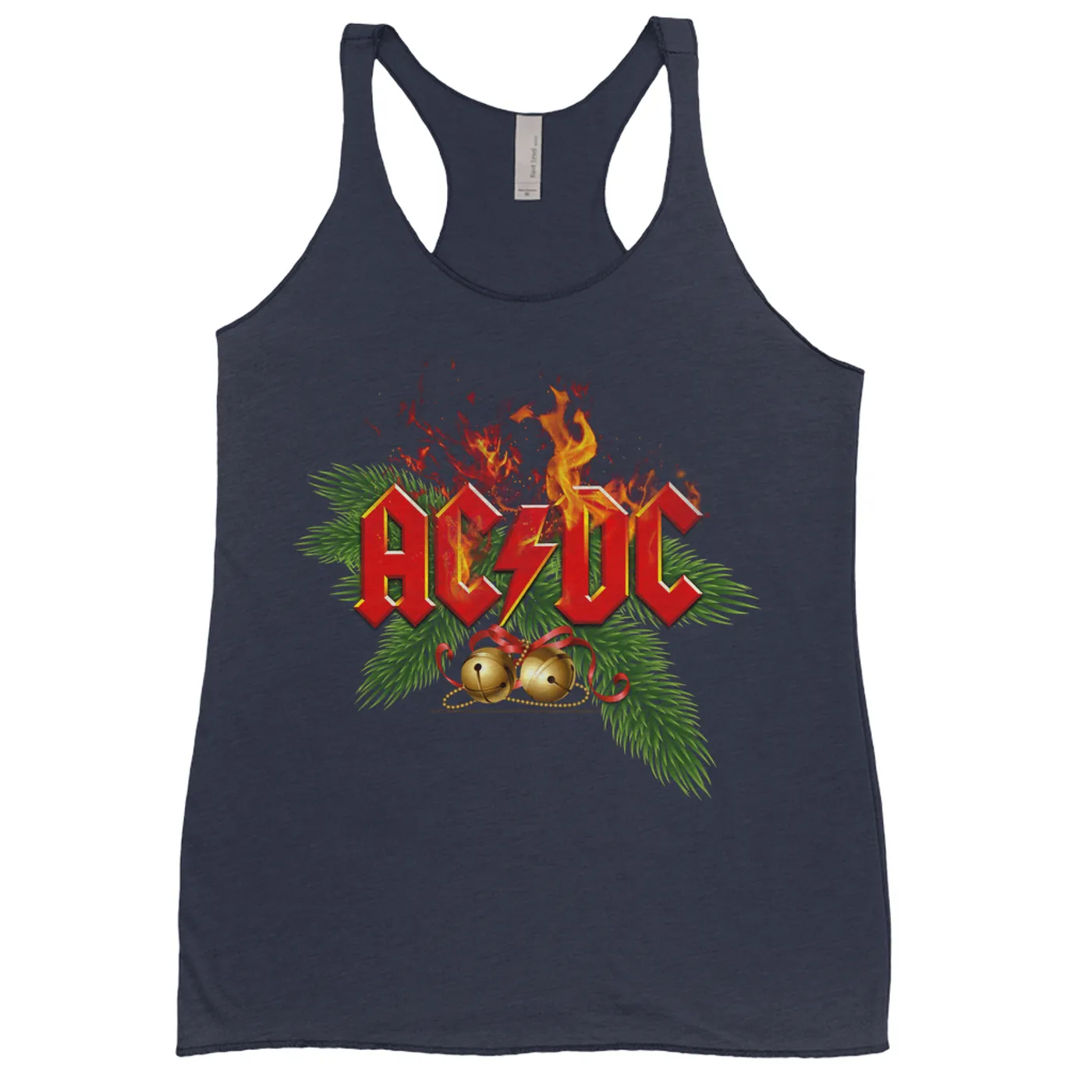 AC/DC Ladies' Tank Top | A Very Lit Holiday ACDC Shirt