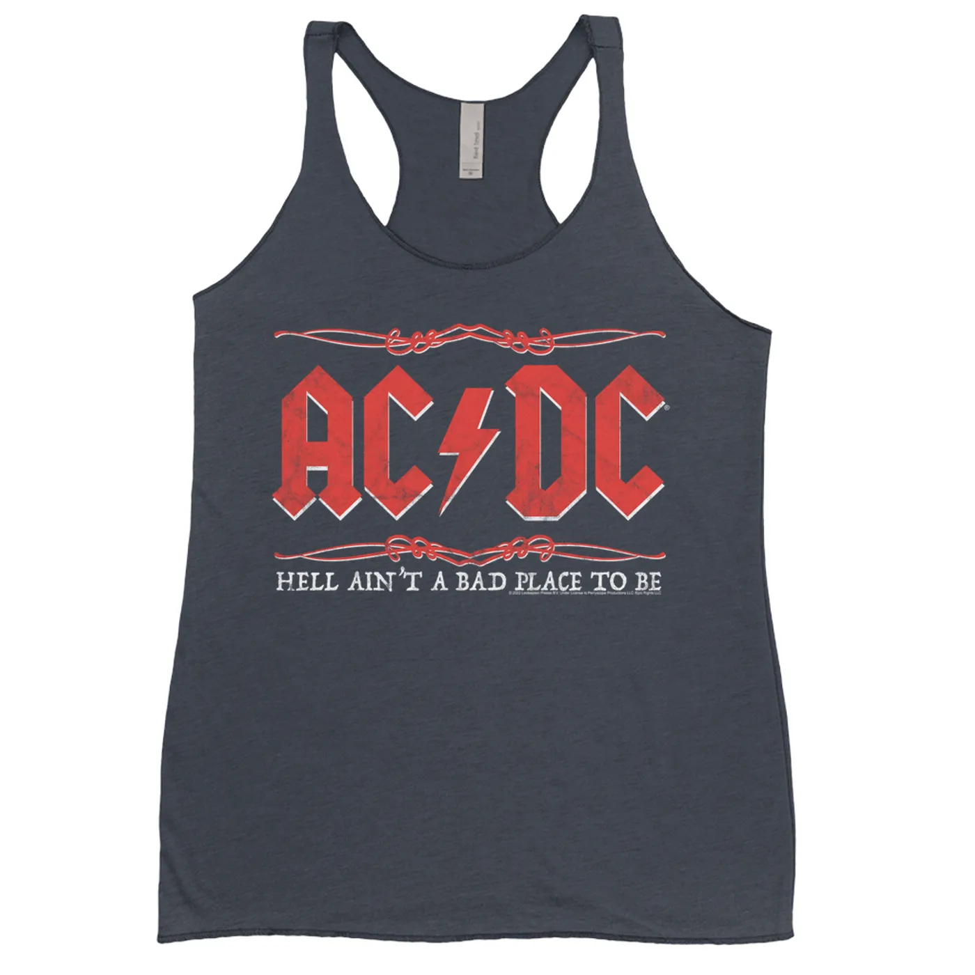 AC/DC Ladies' Tank Top | Hell Ain't A Bad Place To Be ACDC Shirt