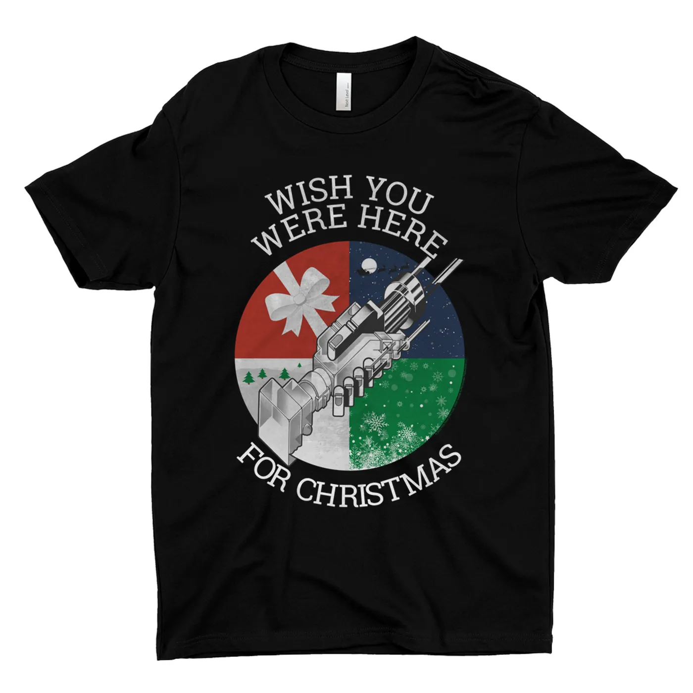 Pink Floyd T-Shirt | Wish You Were Here For Christmas Pink Floyd Shirt