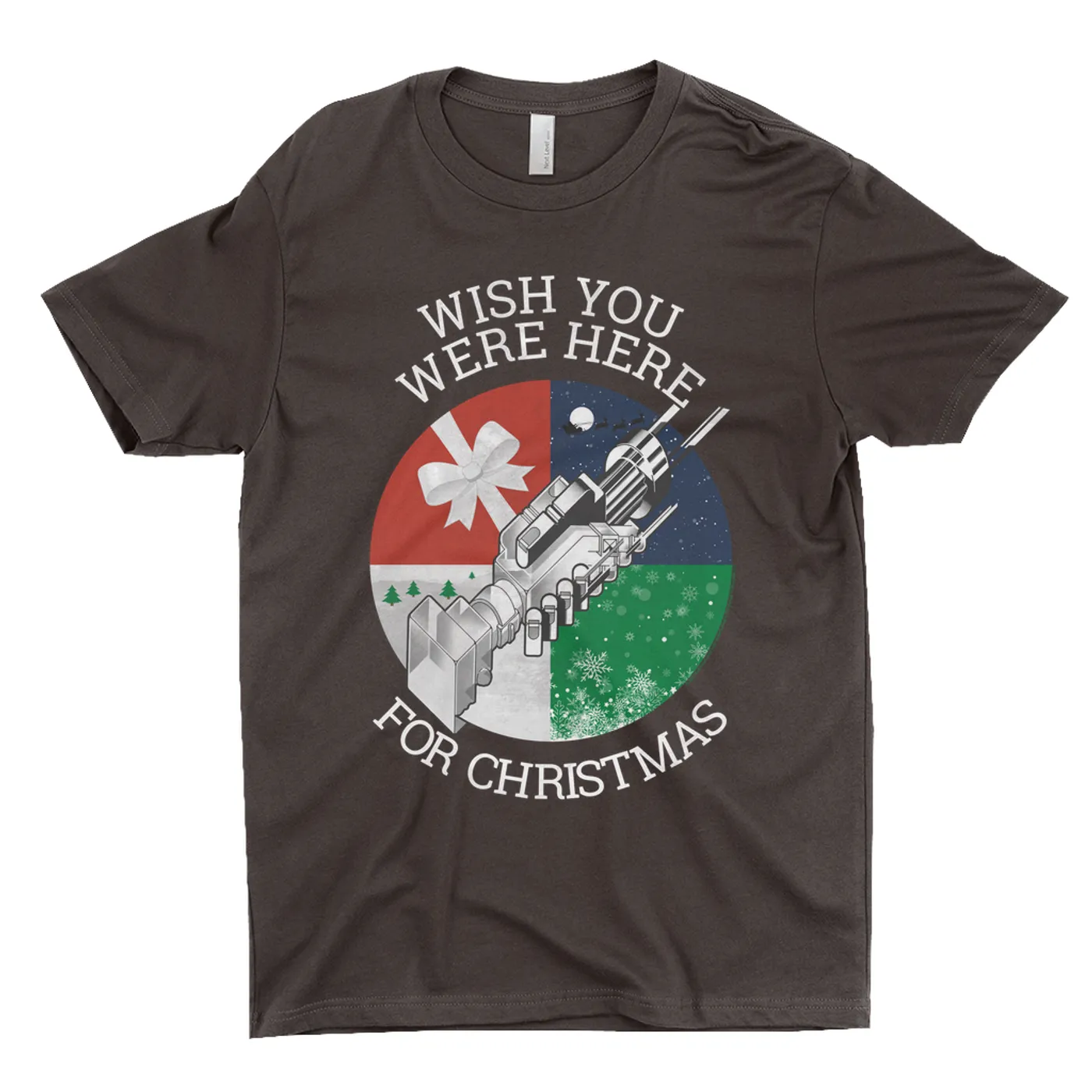 Pink Floyd T-Shirt | Wish You Were Here For Christmas Pink Floyd Shirt