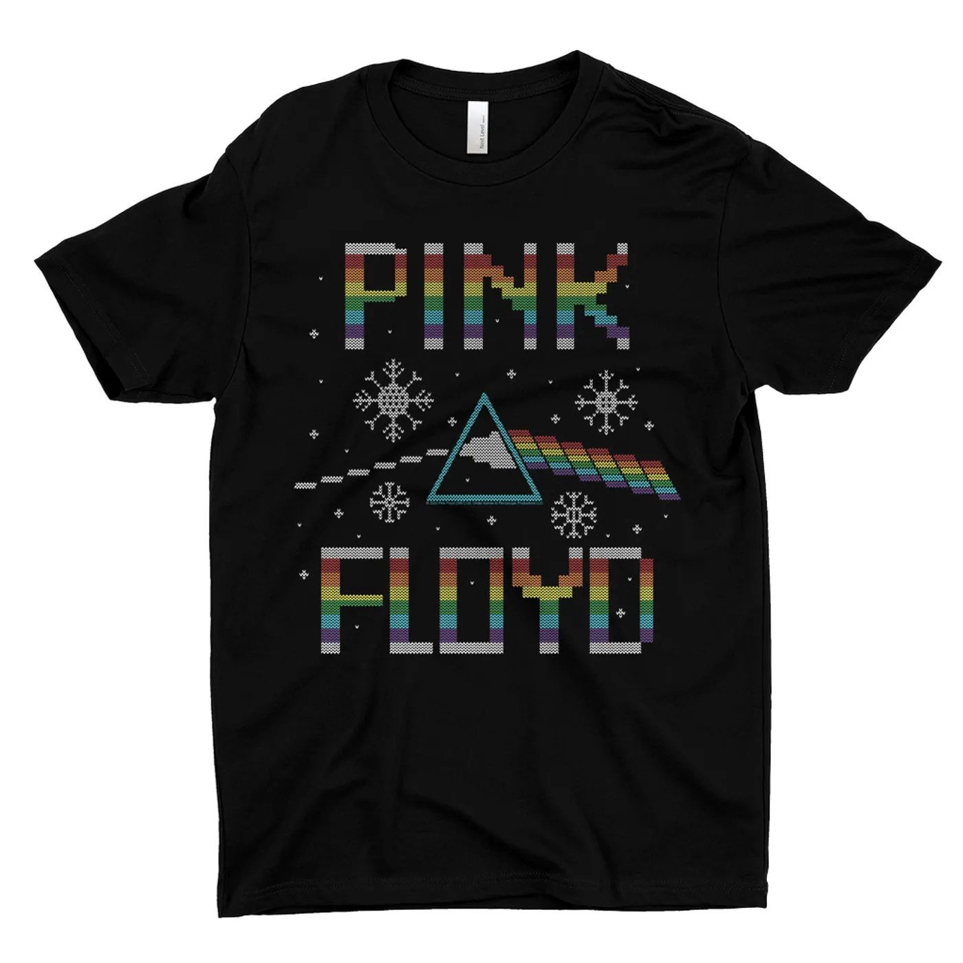Pink Floyd T-Shirt | Prism Needlepoint Pink Floyd Shirt